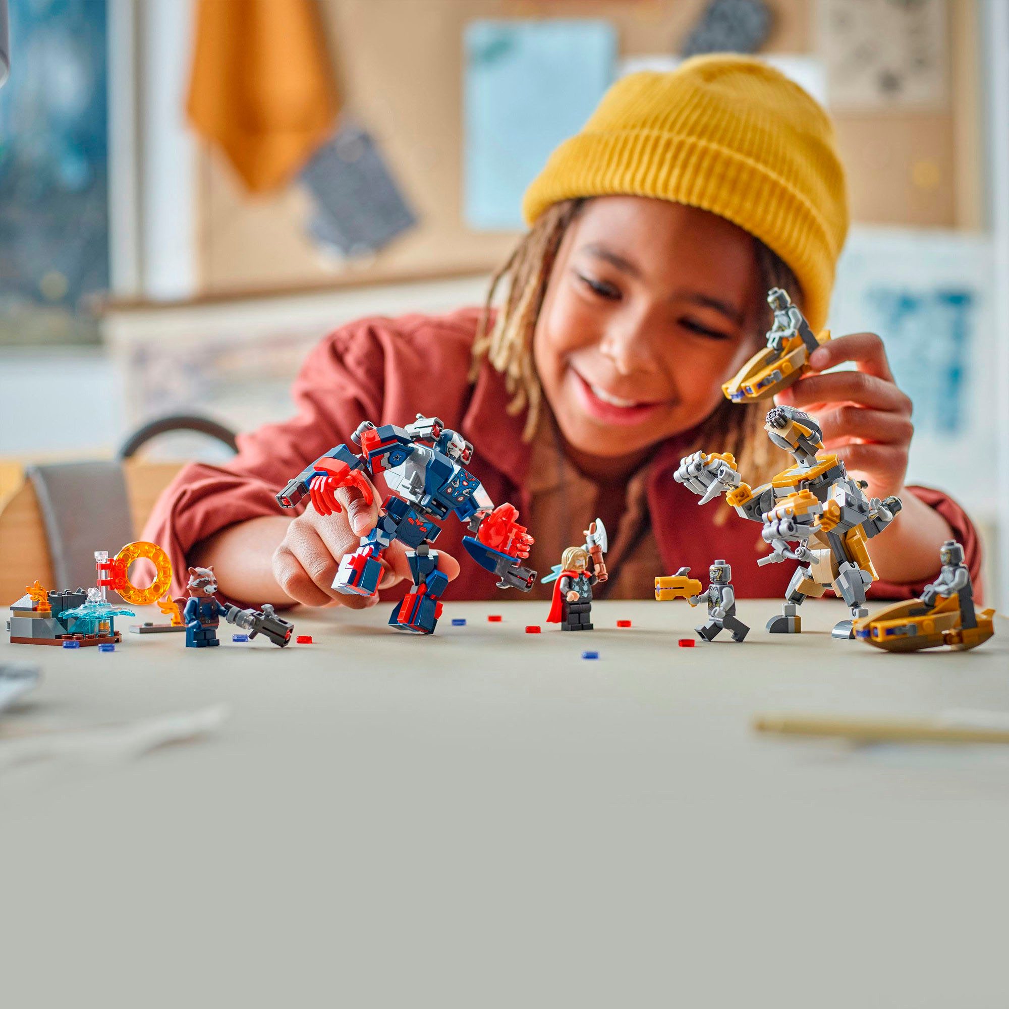 LEGO® Avengers: Endgame Thor vs. Chitauri (76322), LEGO Super Heroes Konstr günstig online kaufen