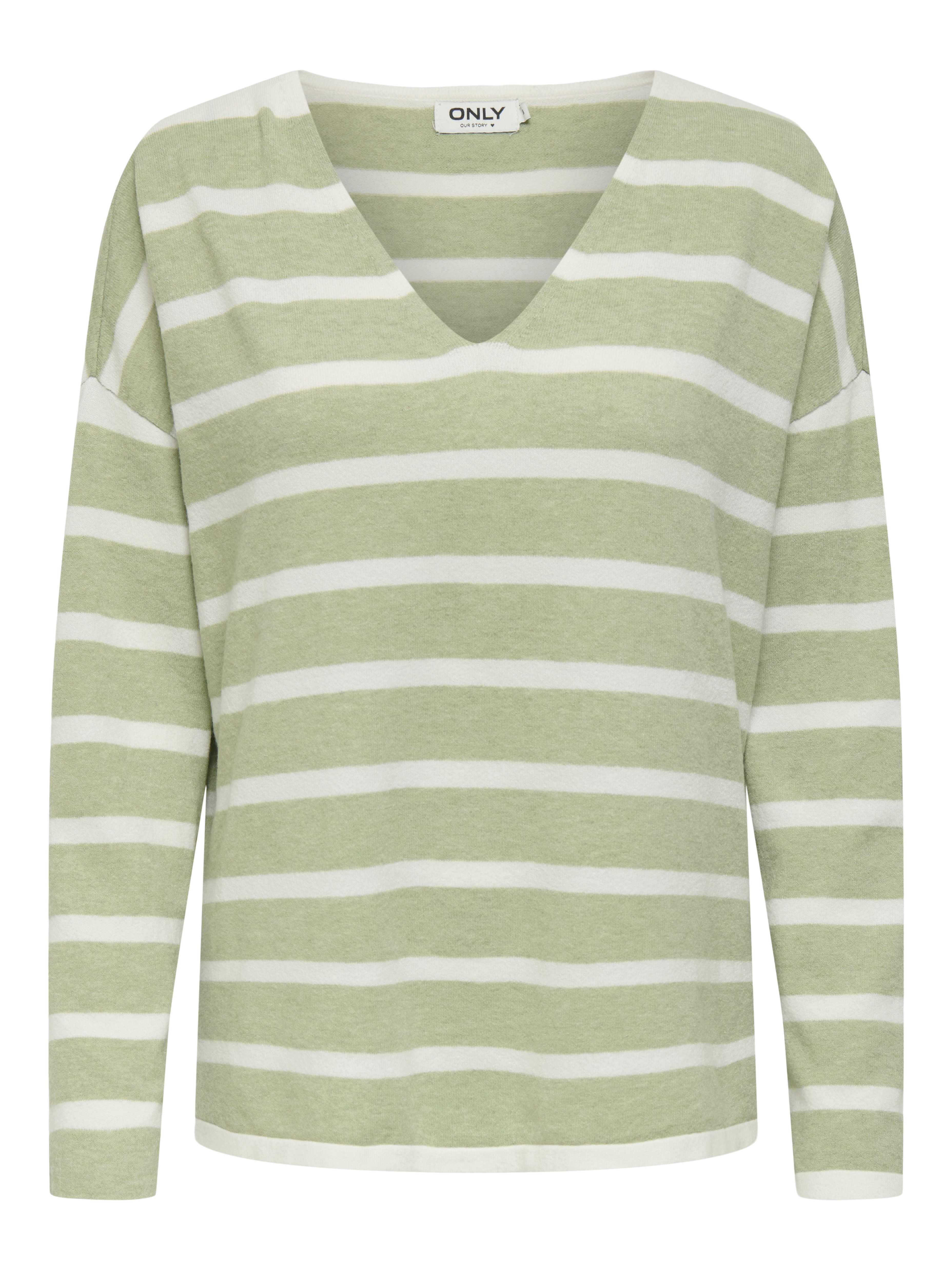 ONLY Strickpullover ONLAMALIO LIFE LS V-NECK günstig online kaufen