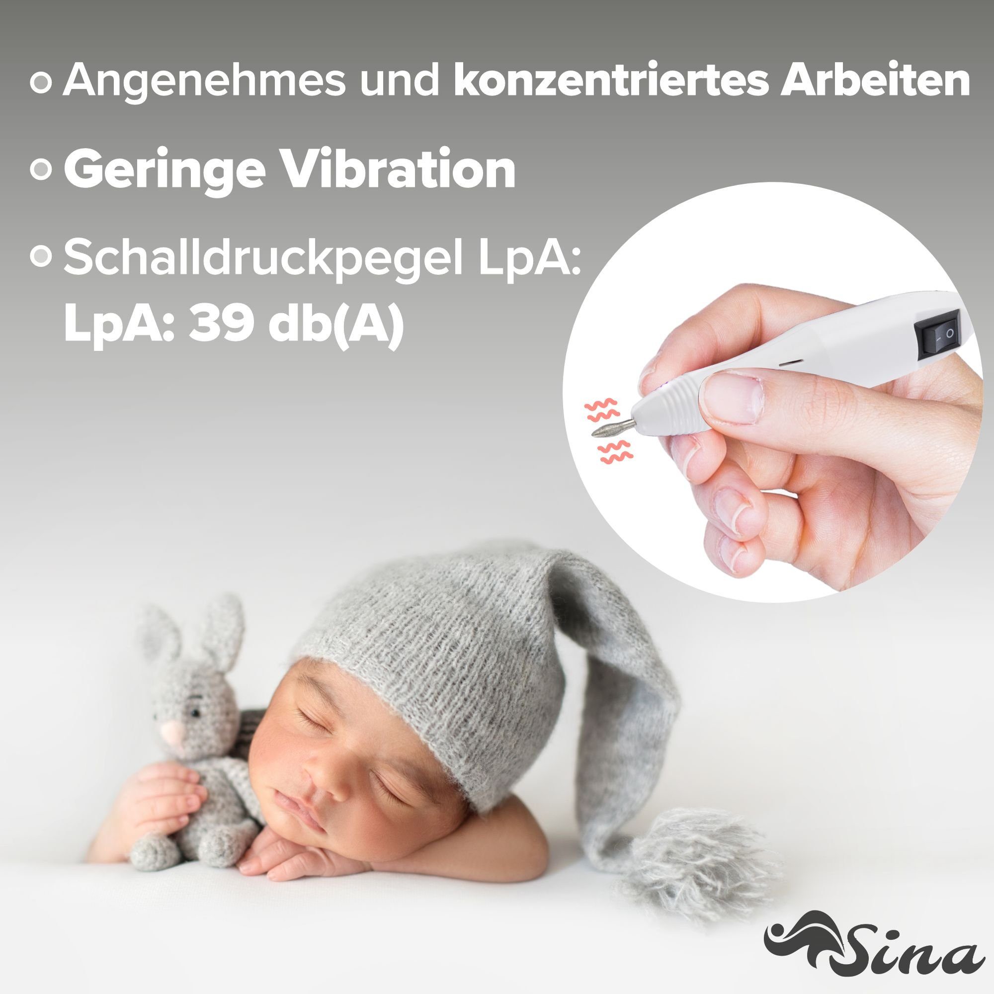 Sina Beauty-Multigerät 20.000 U/Min, oder natürliche Gel, Acryl Nägel geeignet für