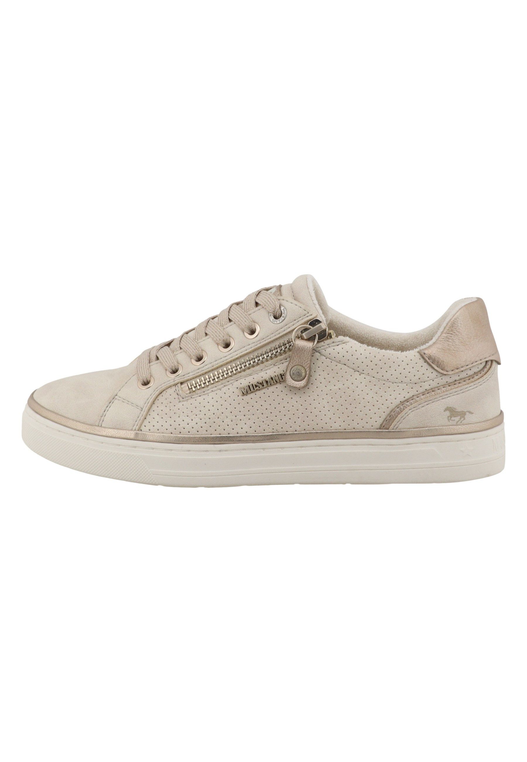 Mustang Shoes 26M0032006 00182 Cream Sneaker