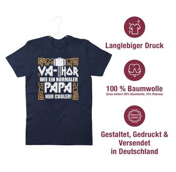 Shirtracer T-Shirt Va-Thor wie ein normaler Papa nur cooler Vatertag Geschenk für Papa
