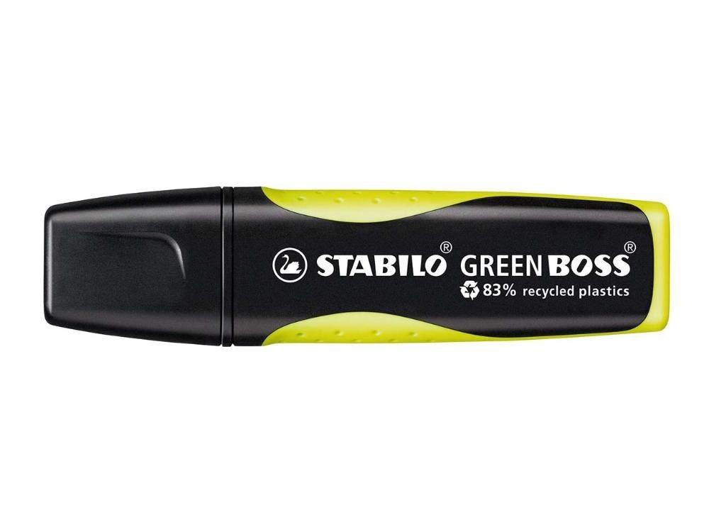 STABILO Marker STABILO Textmarker 'GREEN BOSS' gelb | Marker