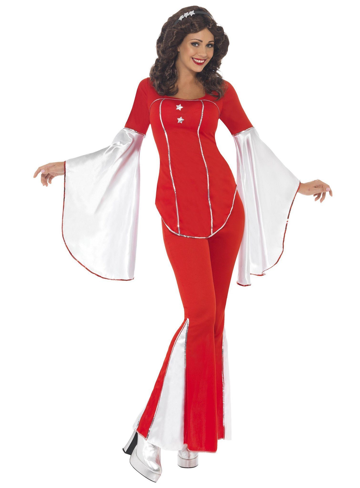 Smiffys Kostüm 70er Disco Anni-Frid, Das Kostüm ist abba sowas von schick!