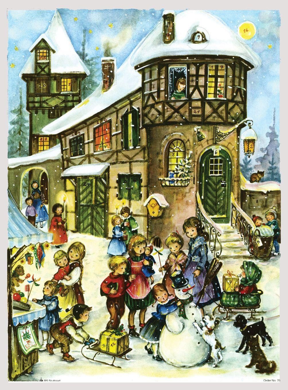 Richard Sellmer Verlag Adventskalender Adventskalender "Freude im Schnee"
