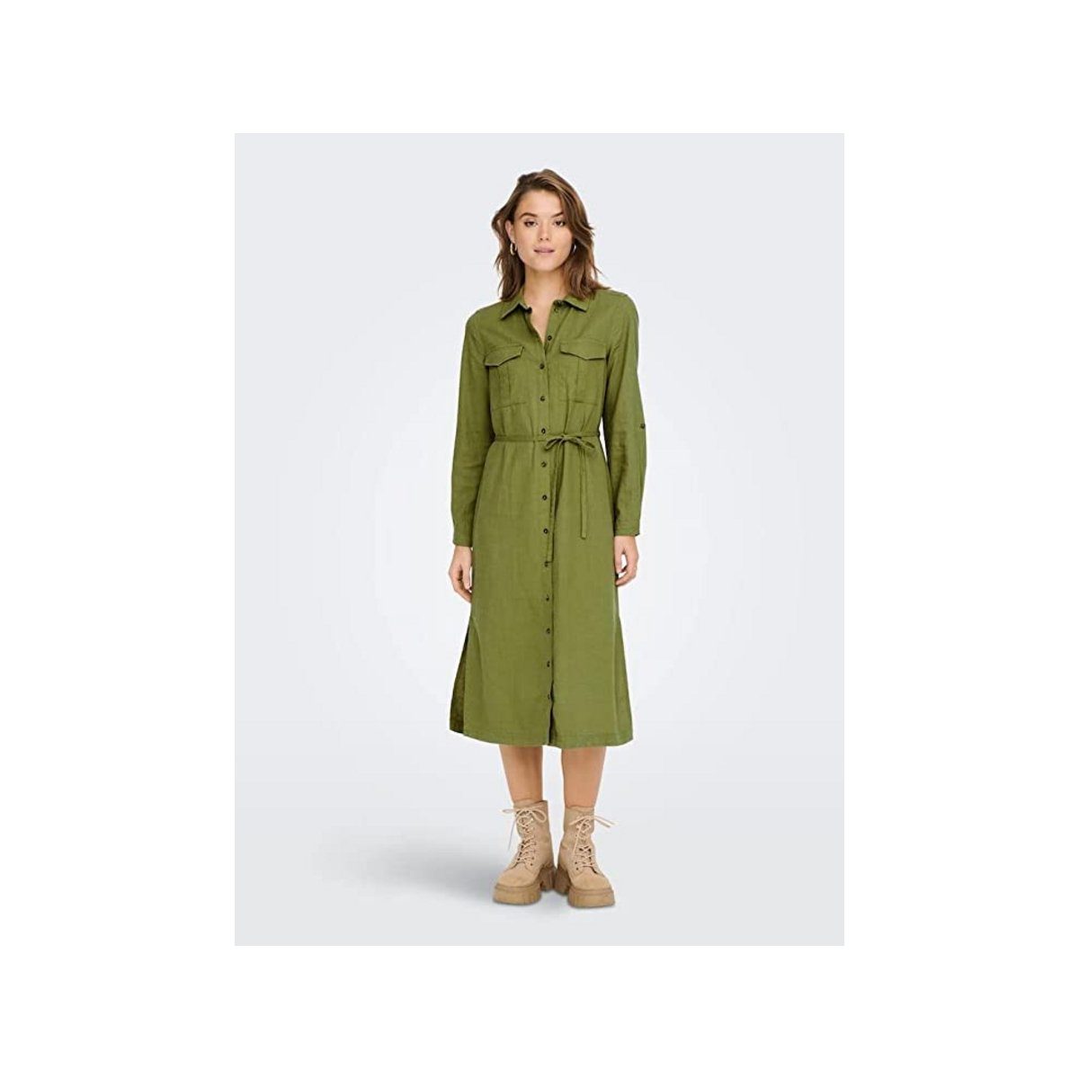 ONLY Jerseykleid olive branch (1-tlg) olive