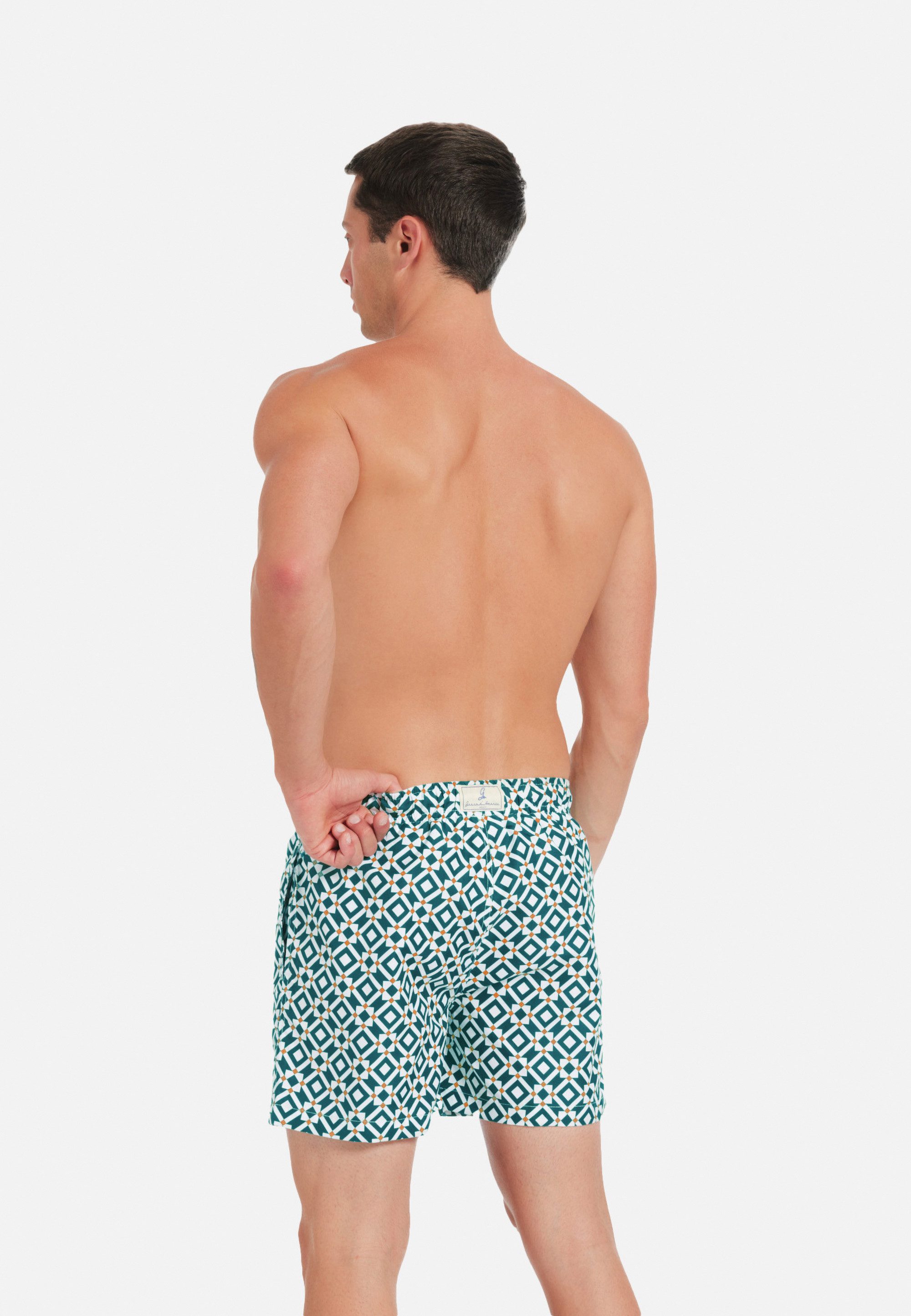 Gassa d'Amante Badehose Taormina (1-St) mit verstellbarem Dehnbund und Kordelzug – Bild 3 von 5