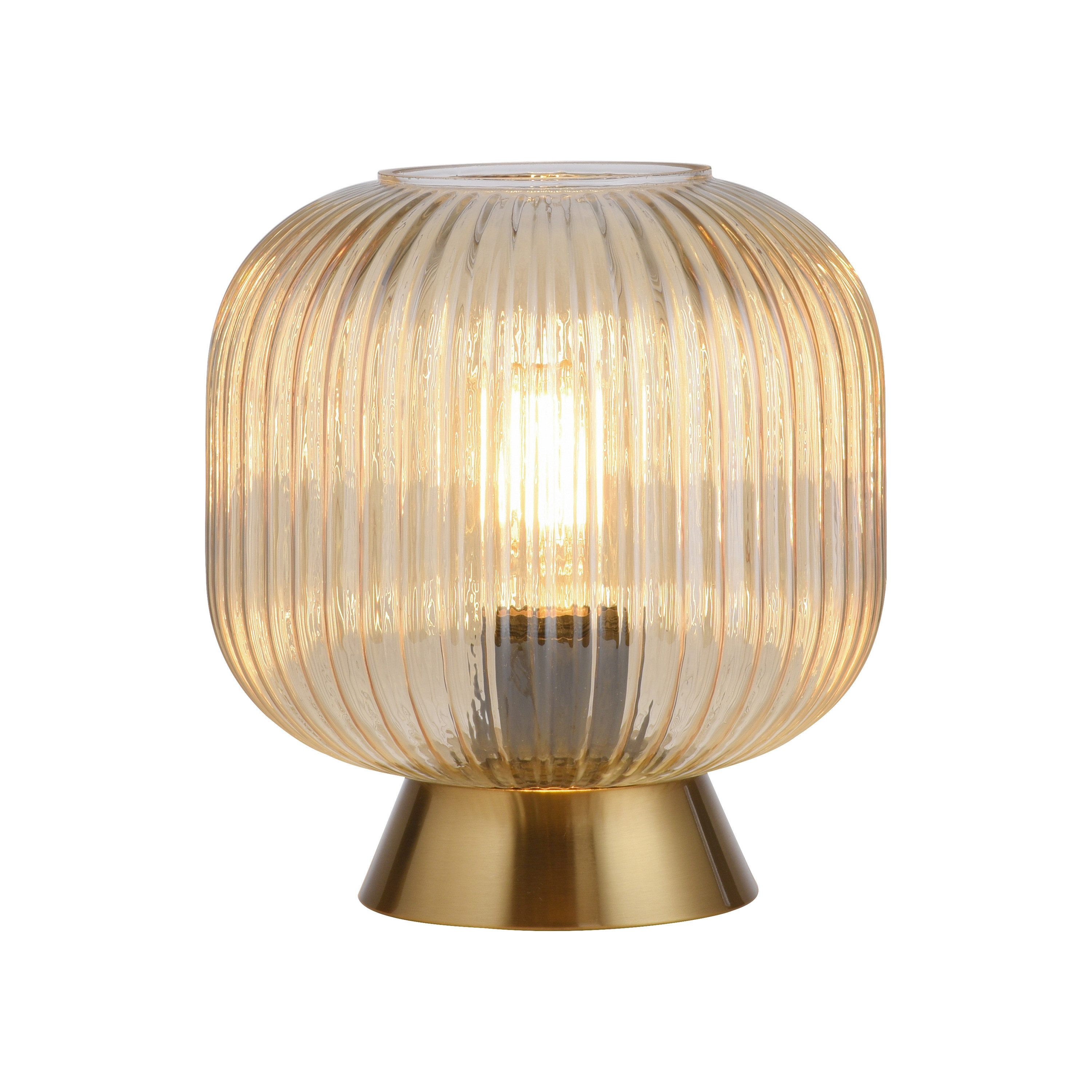 JUST LIGHT LED Tischleuchte LED Tischlampe NAMI SW Schnurzwischenschalter, E27, Schnurzwischenschalter