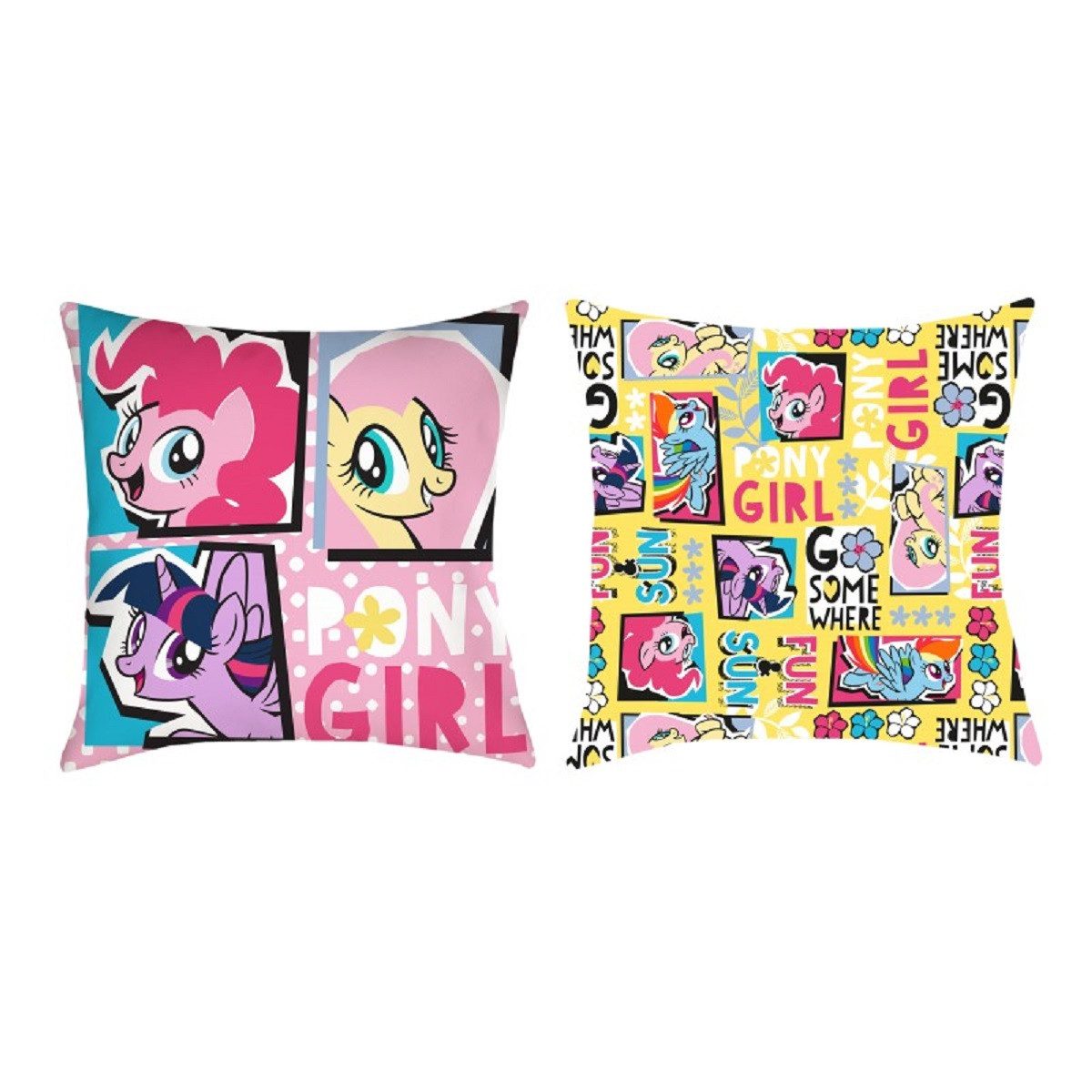 My Little Pony Dekokissen - Kuschelkissen (1 Stk) 40 x 40 cm aus Polyester