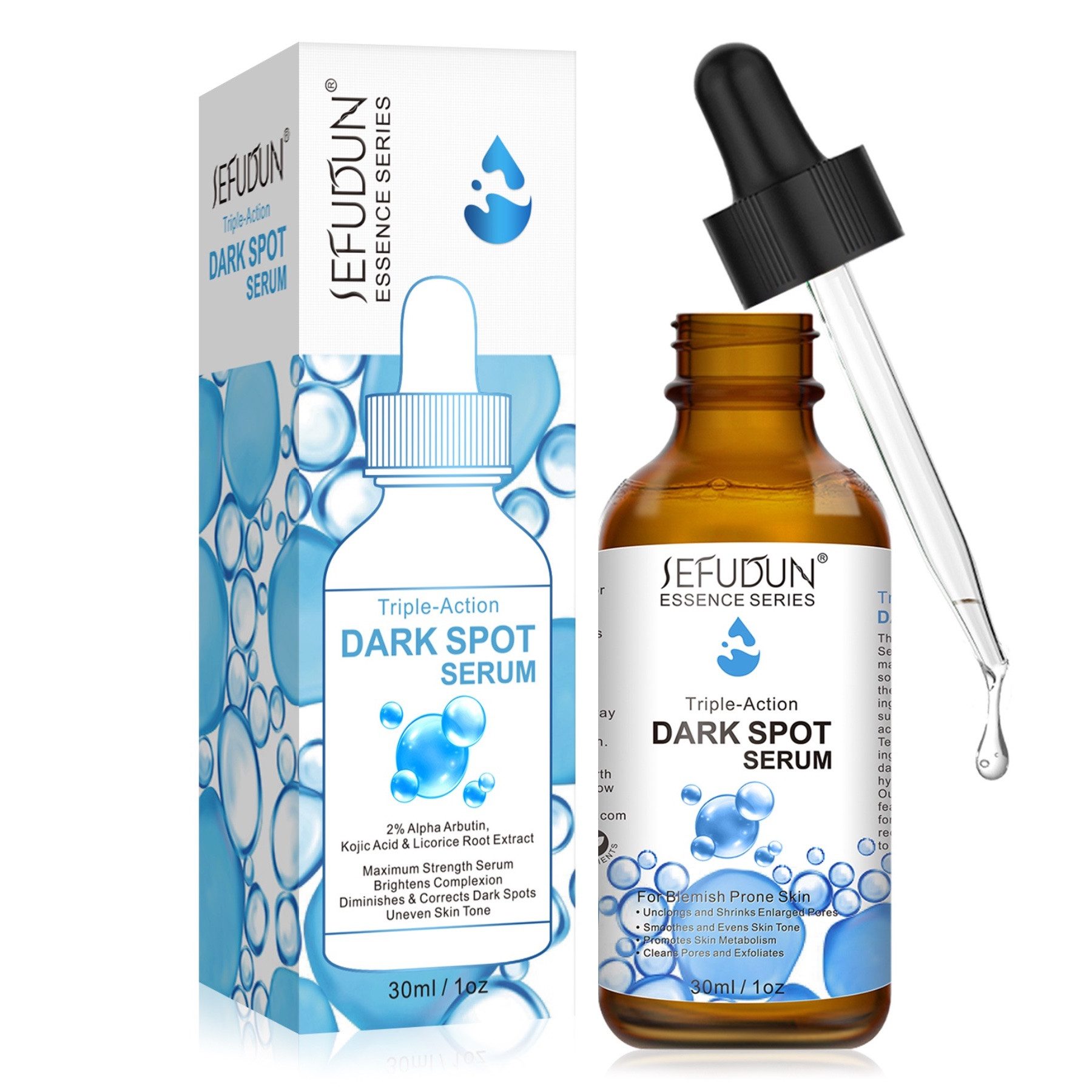 ALIVER Gesichtsserum Niacinamide Gesichtsserum gegen Pigmentflecken Dark Spot Serum, 1-tlg., Gesichtspflege, Serum, Dark Spot, Aliver