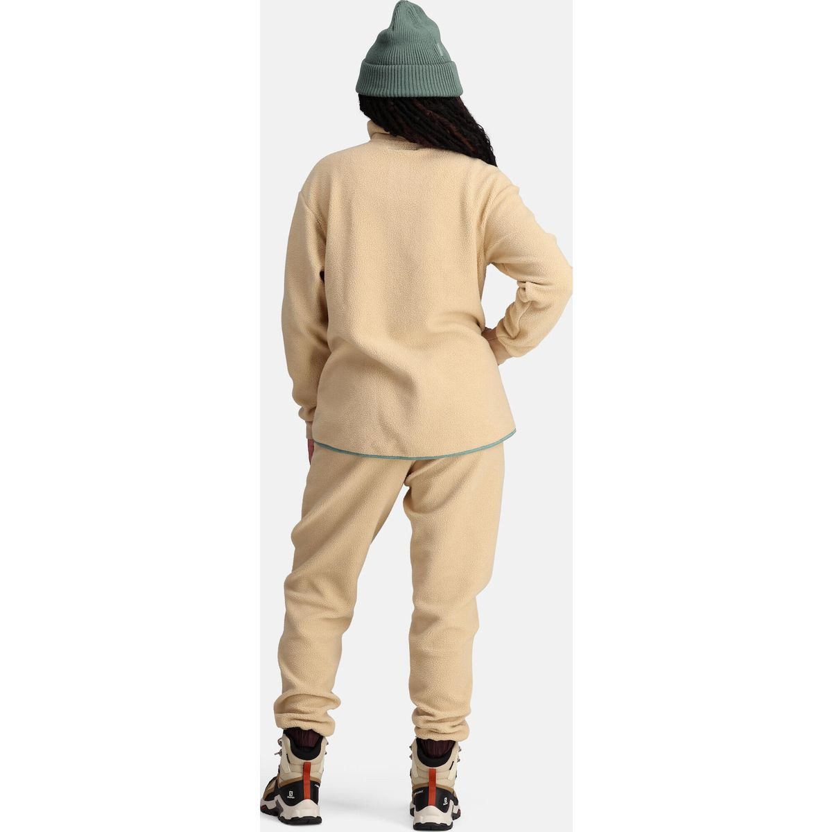 Kari Traa Kapuzenstrickjacke ANE Pile Jacket Vielseitige Damenjacke für Outdoor-Aktivitäten und Alltag mit