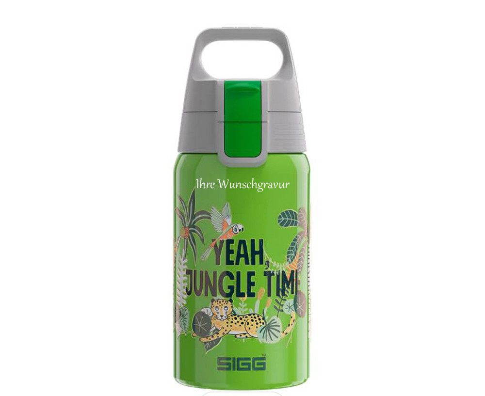 Sigg Trinkflasche Sigg Kinder Trinkflasche Shield ONE Kids 0,5 Liter, tolle Kindertrinkflasche mit schönen Motiven
