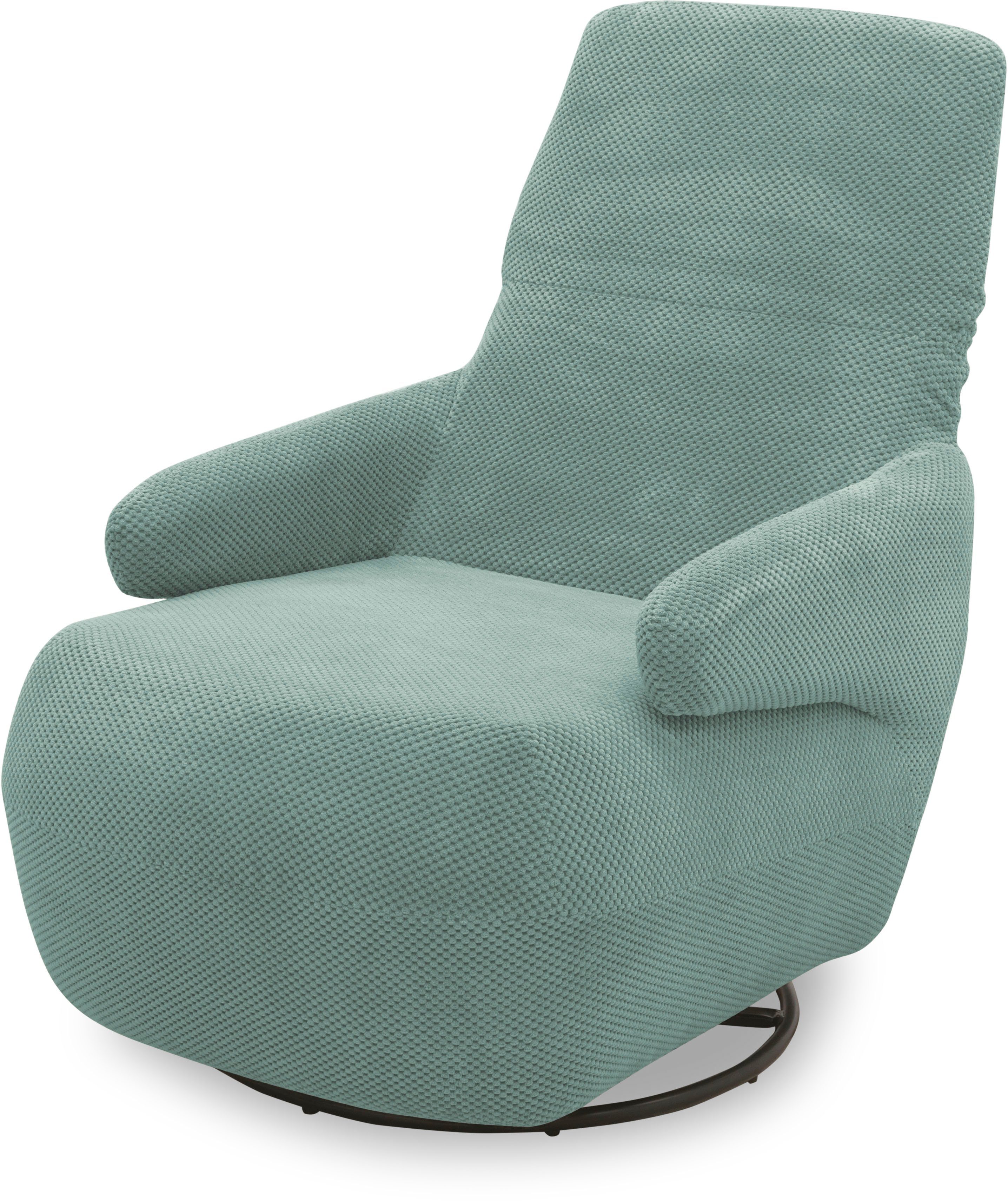 DOMO collection Sessel 700015 mit Rückenverstellung und Drehfunktion, wahlweise auch mit Wippfunktion, Drehsessel