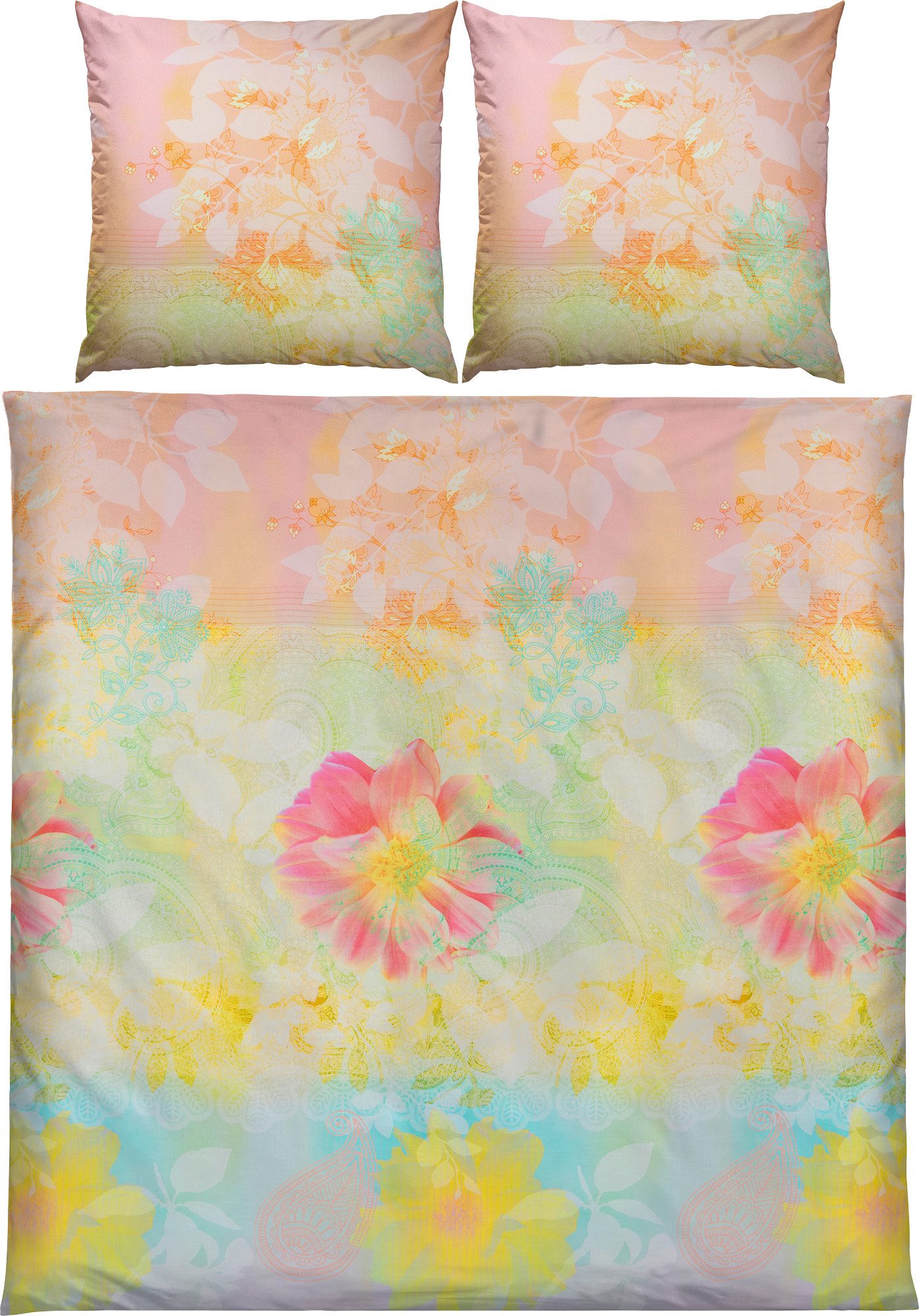 Erwin Müller Bettwäsche Bettwäsche, Mako-Satin, Paisley günstig online kaufen