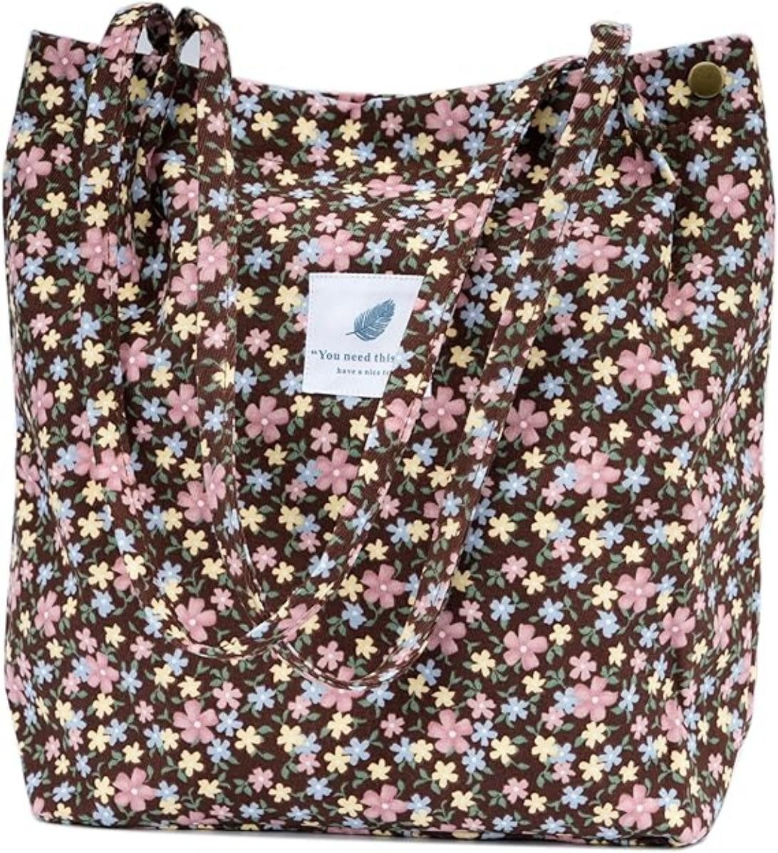 Coonoor Schultertasche Damen Grosse Kapazität Canvas Tasche Tote Handtasche