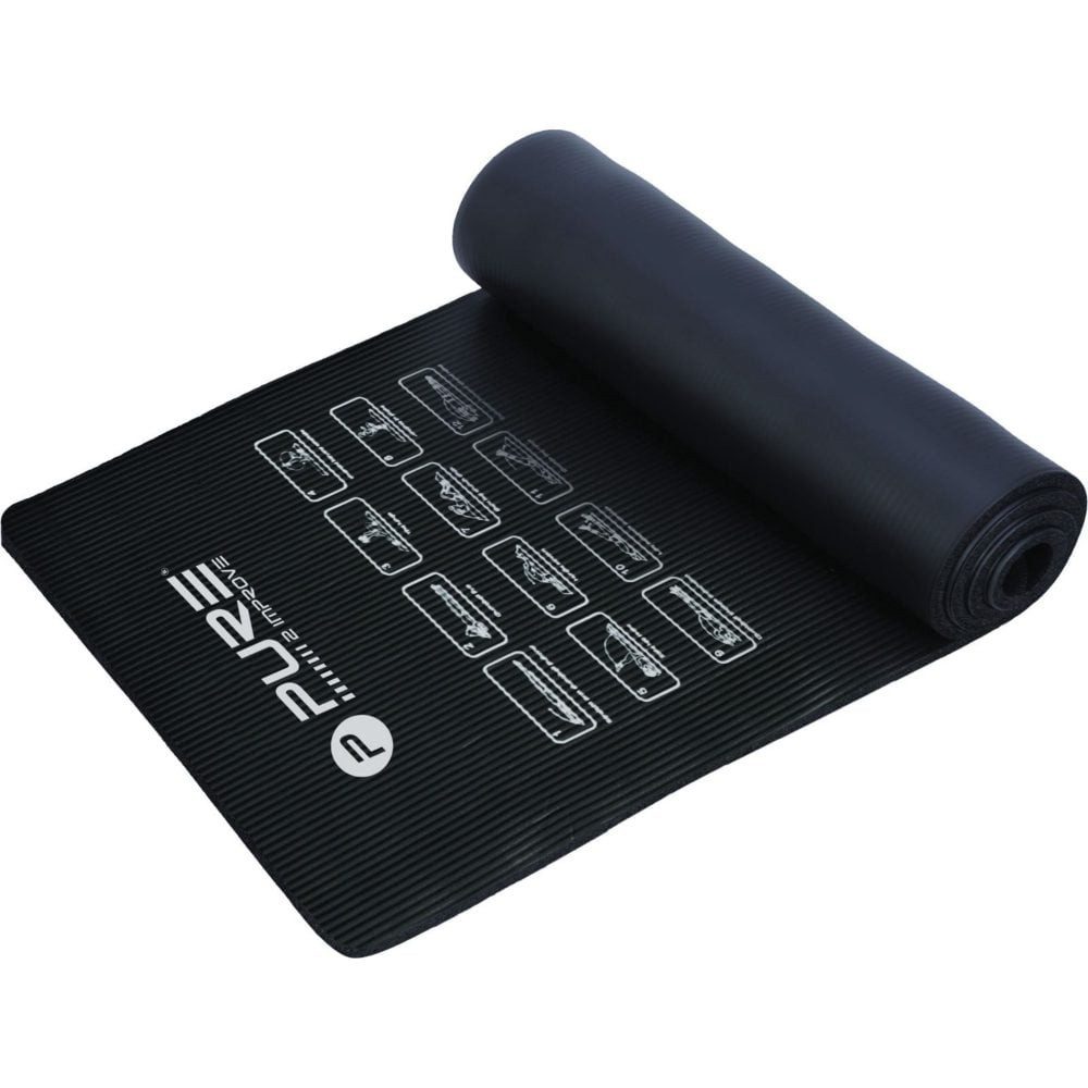 Pure 2 Improve Yogamatte schwarz 183x58x1cm
