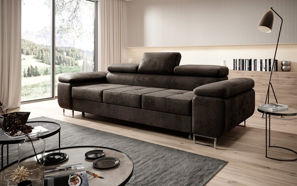 Luxusbetten24 Schlafsofa Designer Sofa Siera, mit günstig online kaufen
