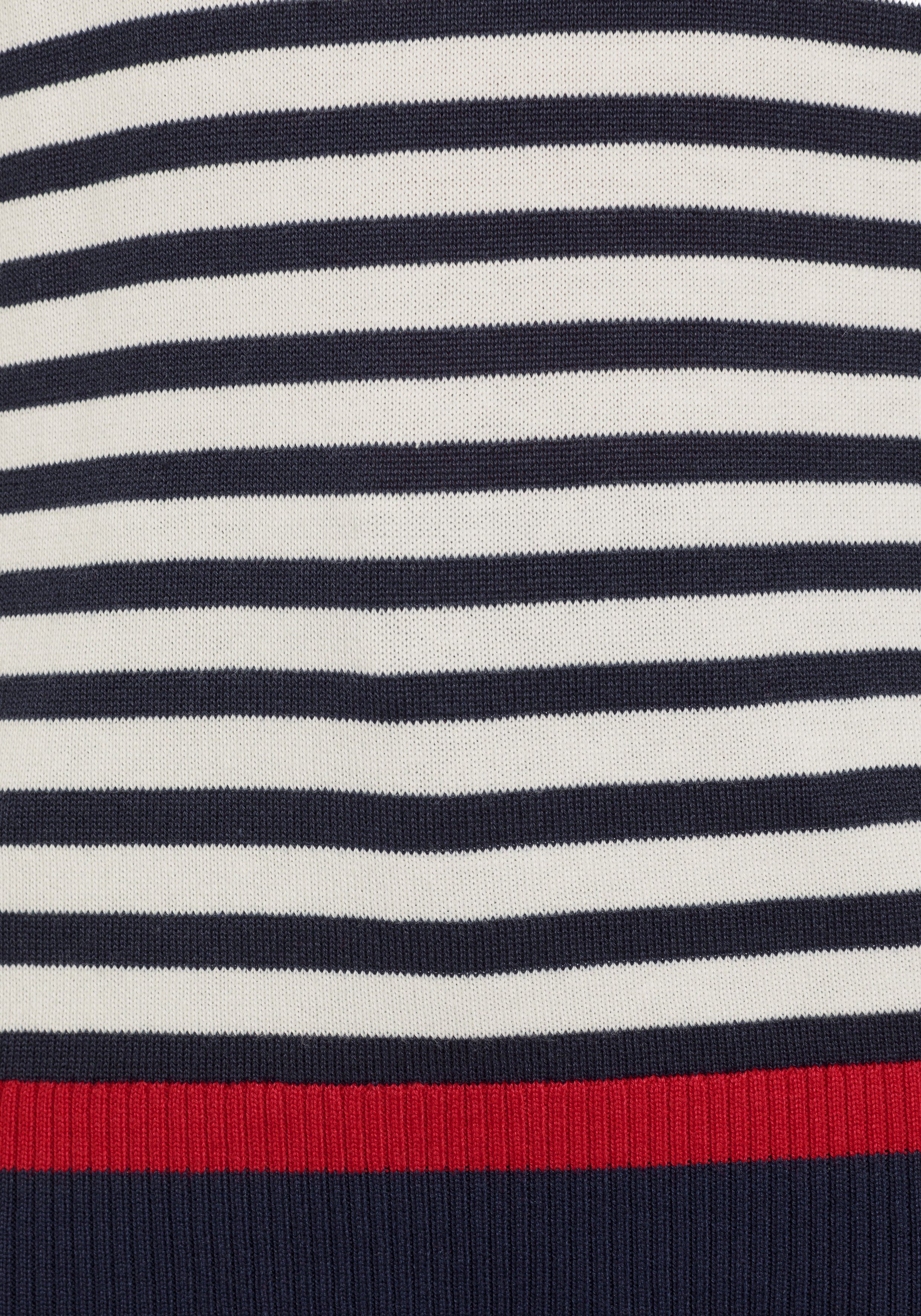 KangaROOS Streifenpullover mit Ringelstreifen und herzlichem Logodruck