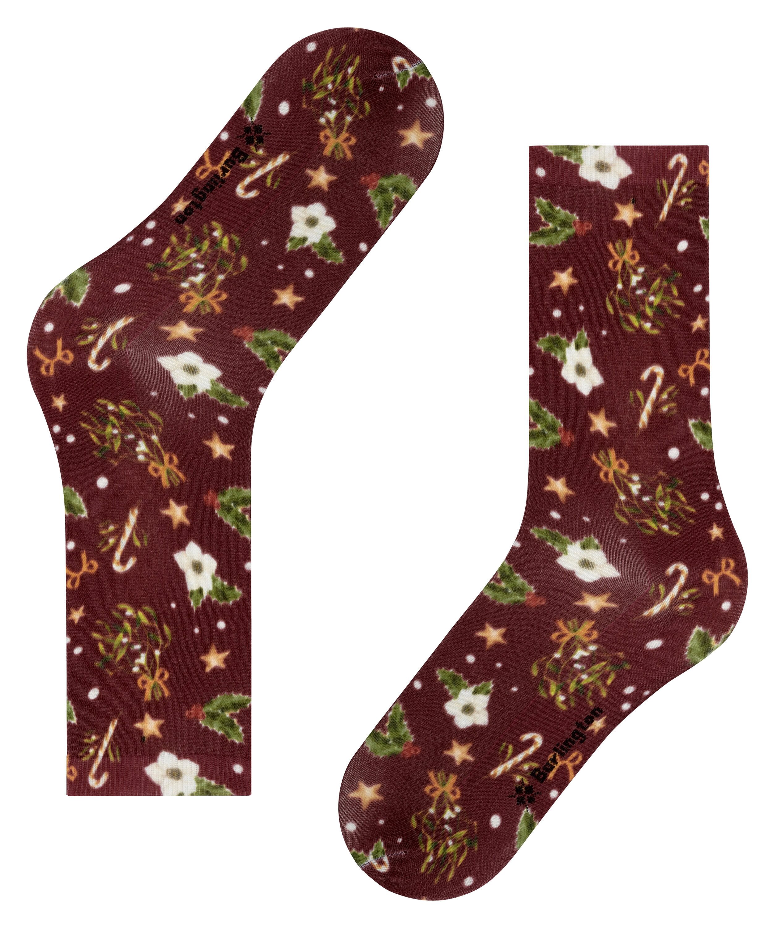 Burlington Socken Fancy Christmas Socken (1-Paar)