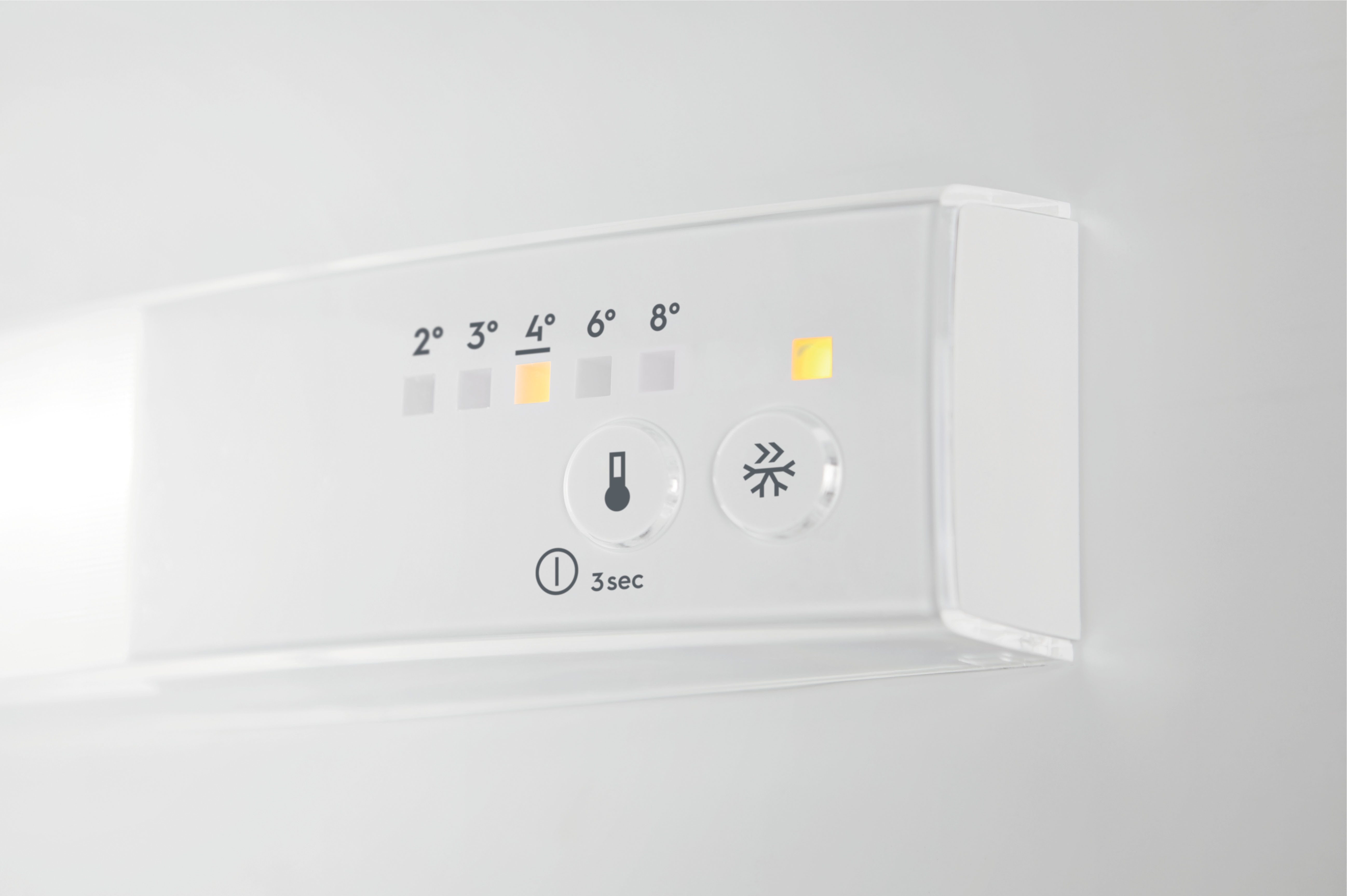 AEG Einbaukühlgefrierkombination Serie 5000 OSC5S183ES, 177,2 cm hoch, 54,6 cm breit, 198 Liter, ColdSense - Schützt Lebensmittel, LED-Display, Schlepptür