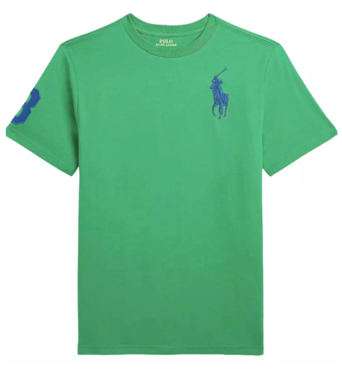 Polo Ralph Lauren T-Shirt Herren Twill 3 Patch Classic-Fit Logo-Print Gesti günstig online kaufen