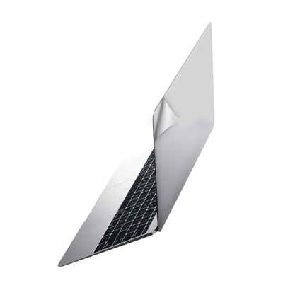 KMP Creative Lifesytle Product Schutzfolie Schutzfolie für 13" MacBook Air, Silver, (1-St), Schmutz- und wasserabweisende Oberfläche. Nur 0,2mm dick