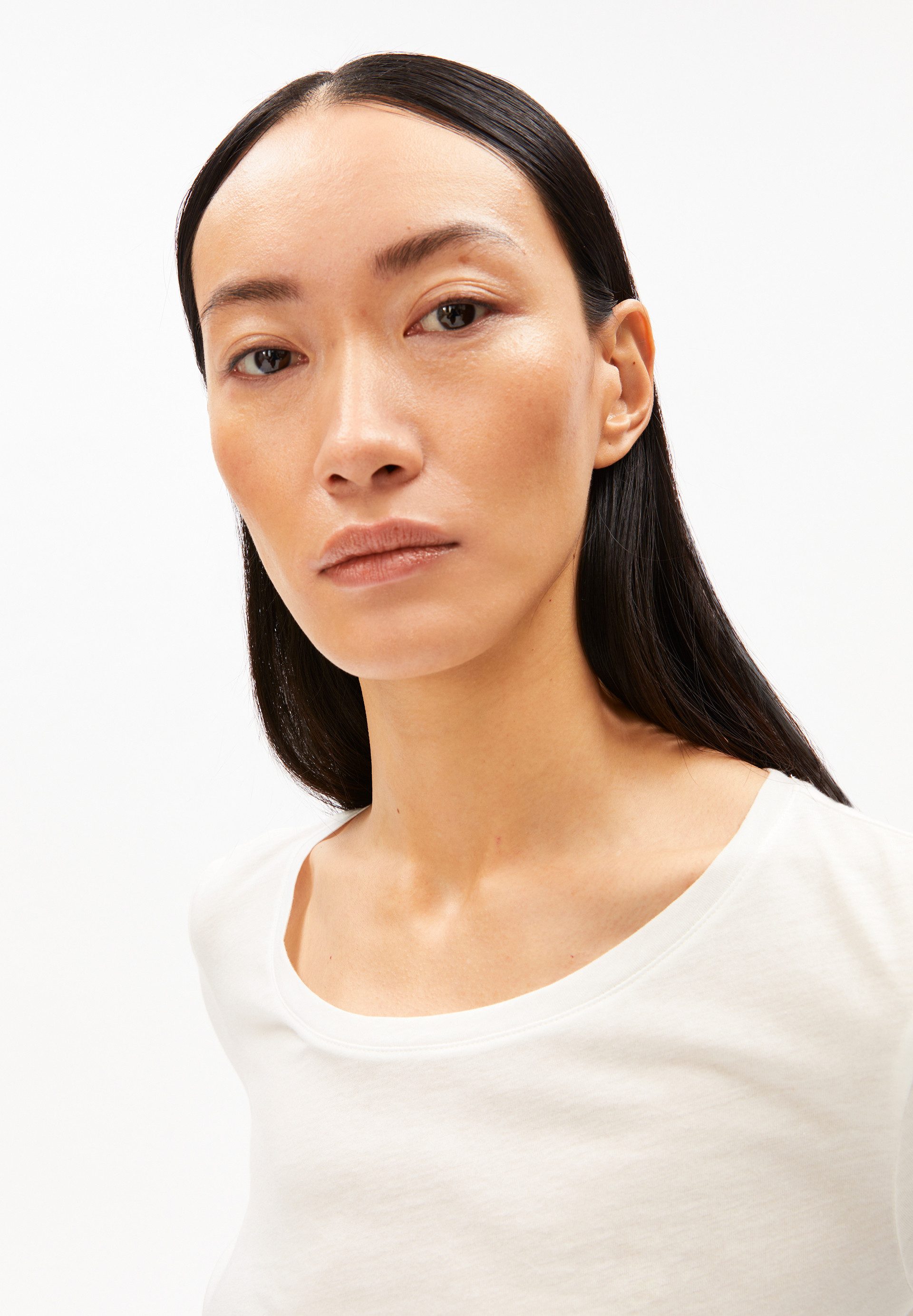 Armedangels Longsleeve EINIAARA SOFT Longsleeve aus Bio-Baumwolle Slim Fit