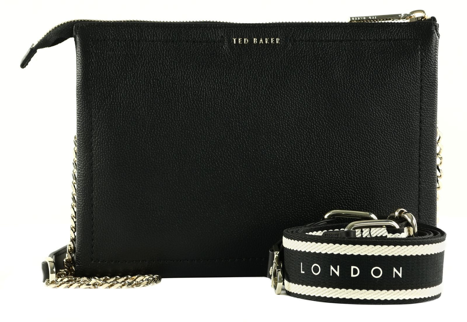 Ted Baker Umhängetasche Webbing Leather Crossbody Bag, aus echtem Leder