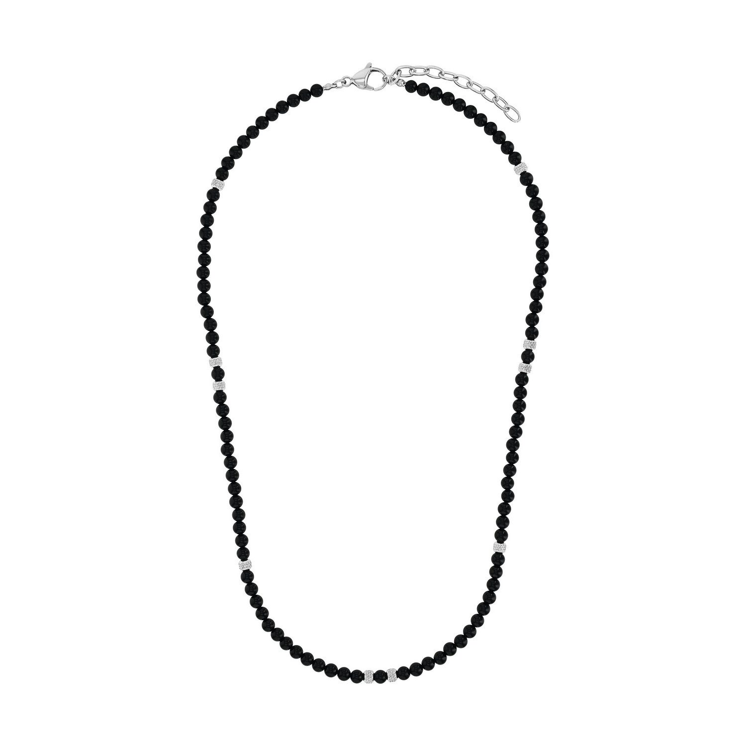 Amor Kette mit Anhänger, mit Achat