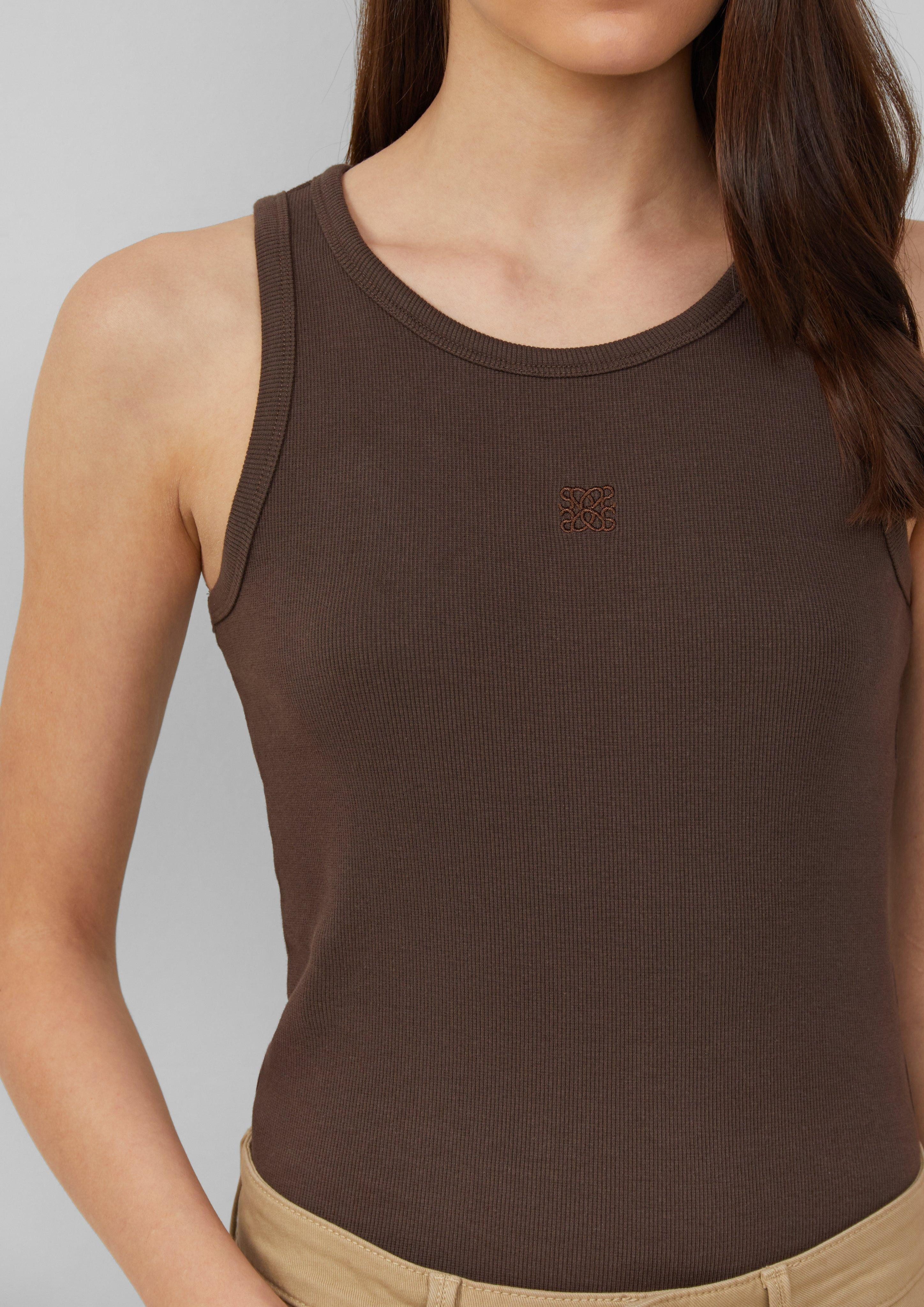s.Oliver Shirttop Ripp-Top im Slim Fit günstig online kaufen
