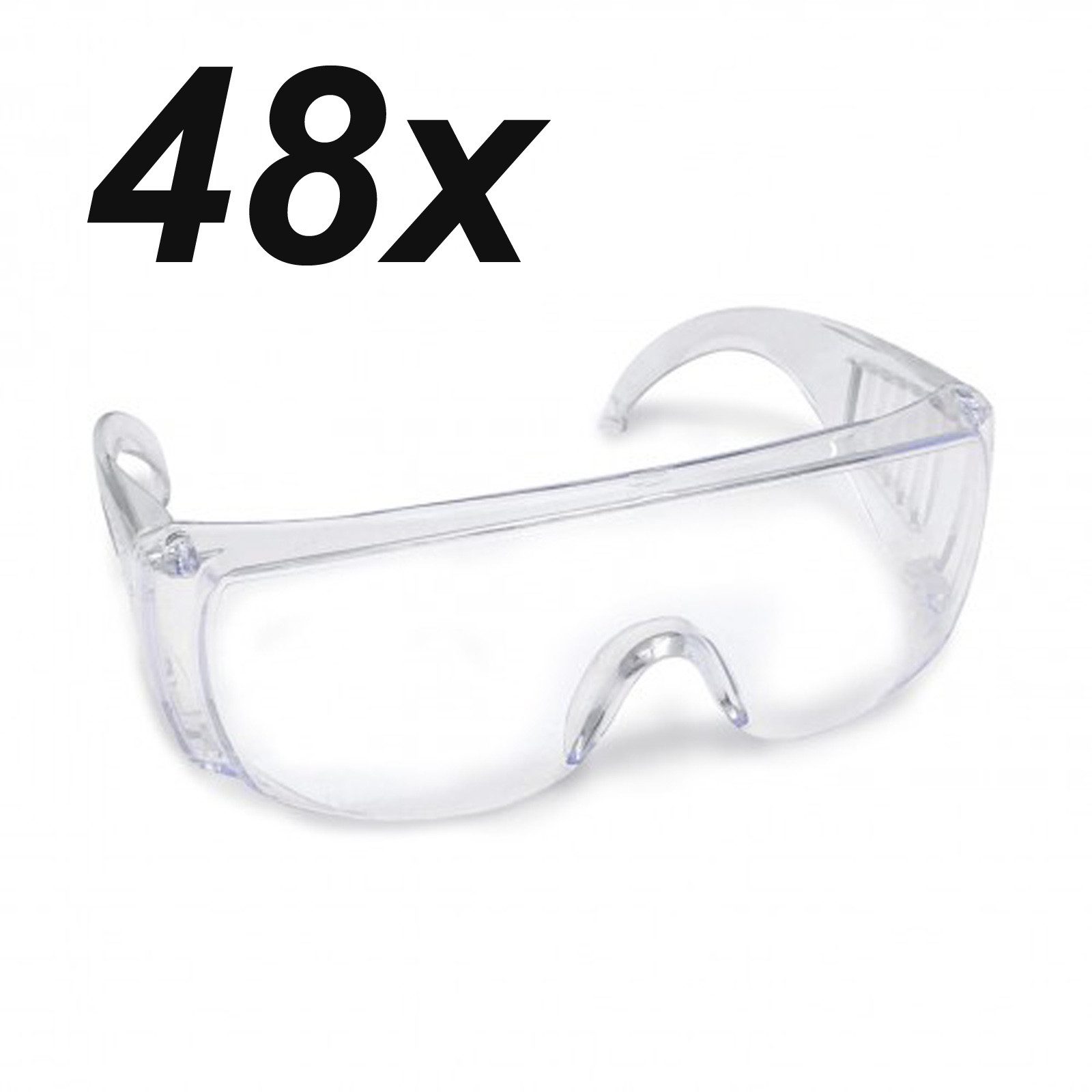 Arbeitsschutzbrille 48er Set Schutzbrille Augenschutz Sicherheitsbrille Arbeitsbrille
