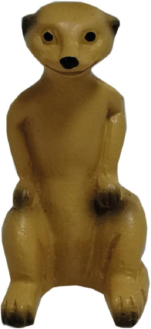 FADEDA Tierfigur FADEDA Erdmännchen, sitzend, Höhe in cm: 2,9