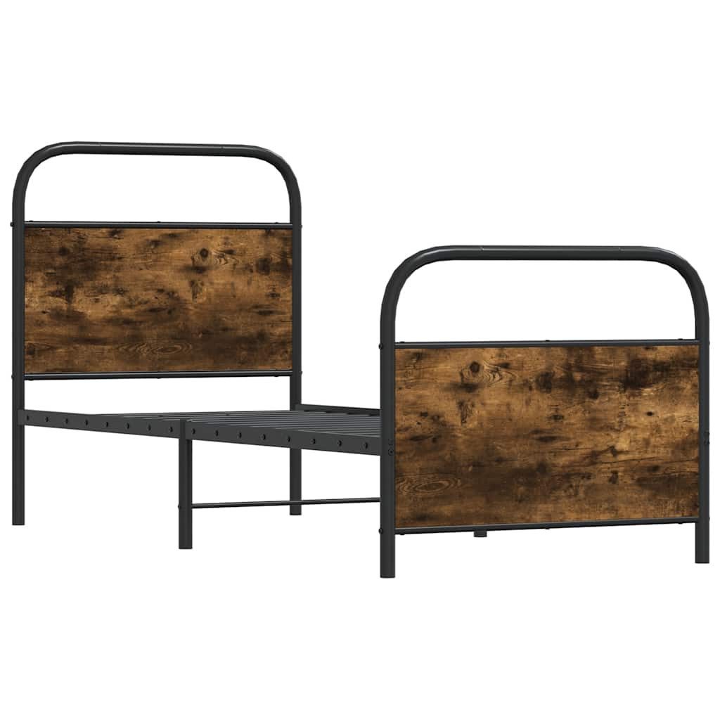vidaXL Bett Bettgestell ohne Matratze 75x190 günstig online kaufen