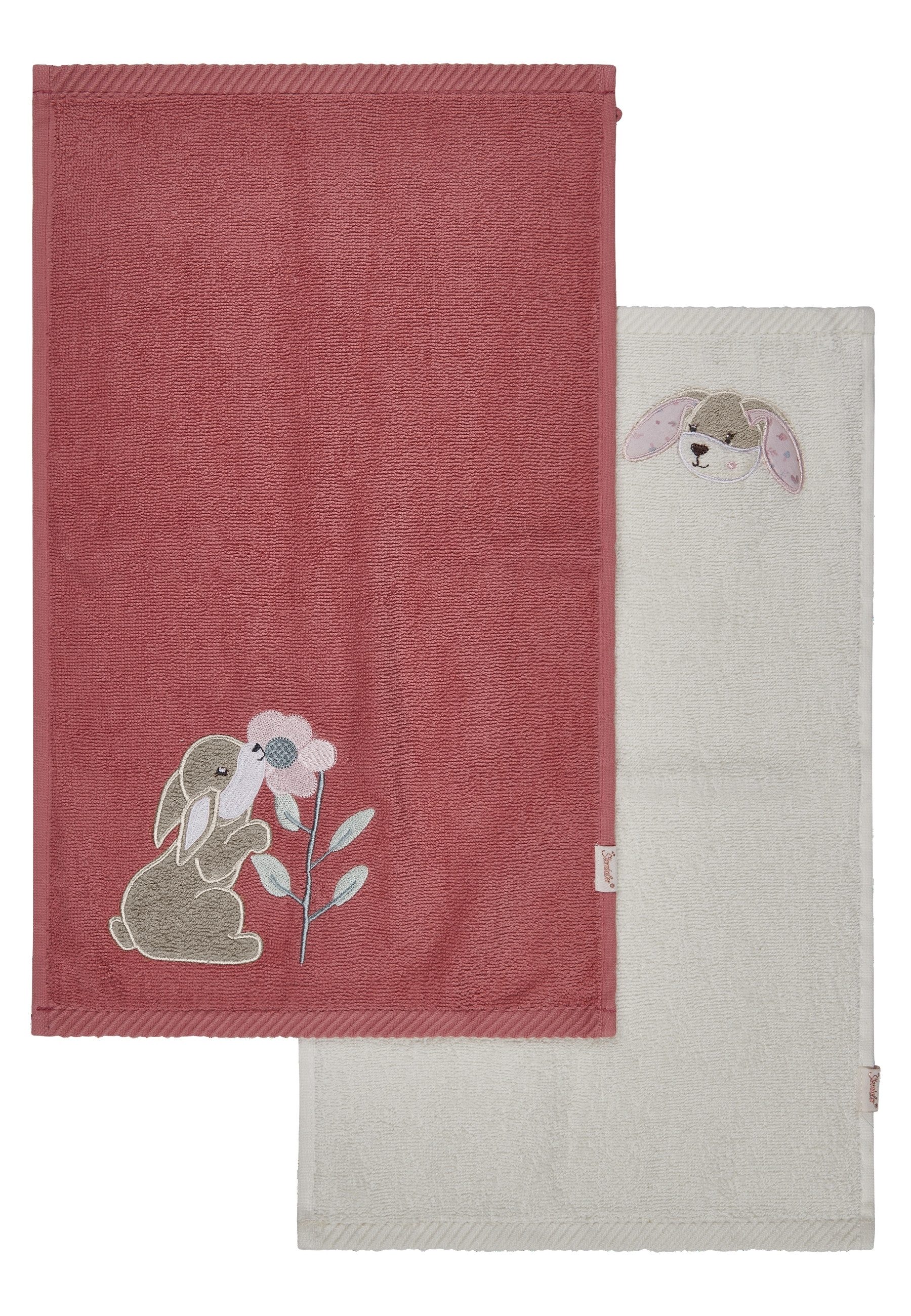 Sterntaler® Handtücher Sterntaler® Kinderhandtuch 2er-Pack Hase Hanni, Frot günstig online kaufen