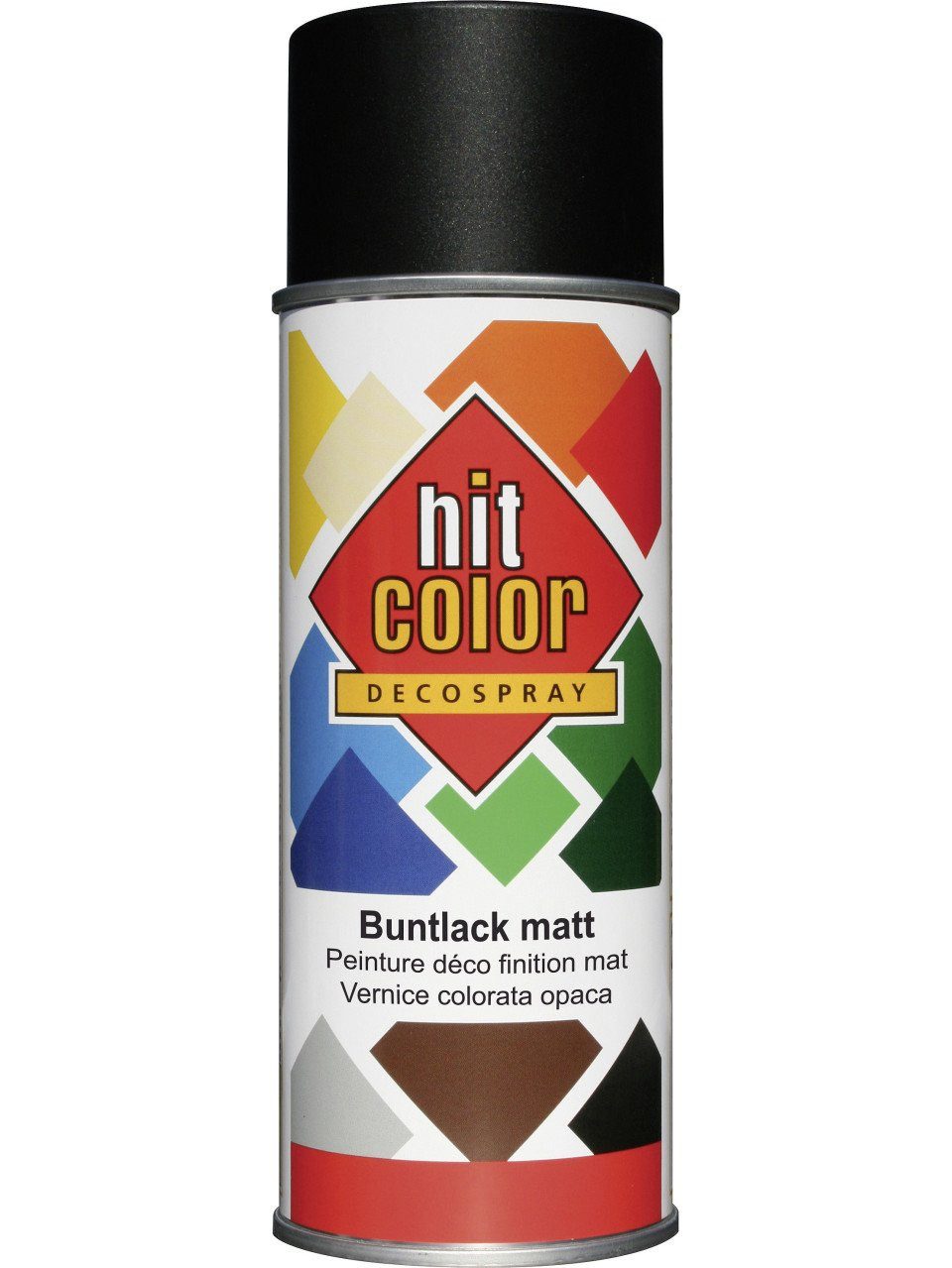 belton Sprühlack Belton Hitcolor Lackspray 400 ml tiefschwarz matt