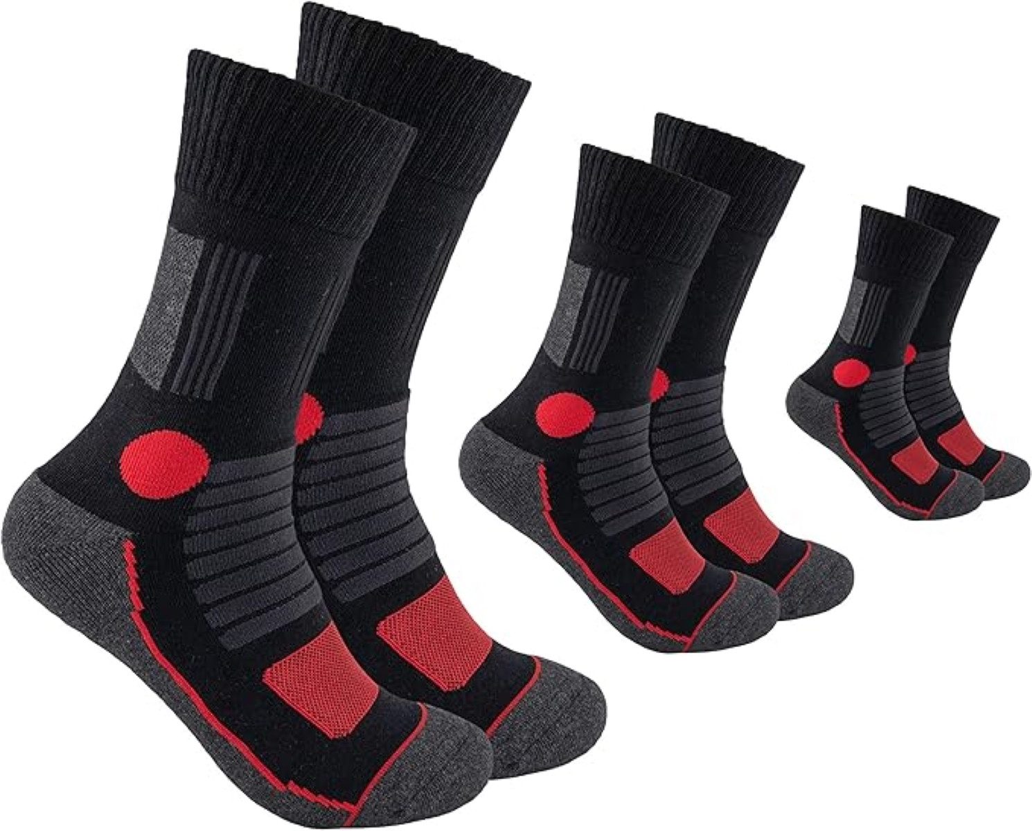 FOOTNOTE Wandersocken Aldington (3-Paar) ergonomische Spezialzonen, hoher T günstig online kaufen