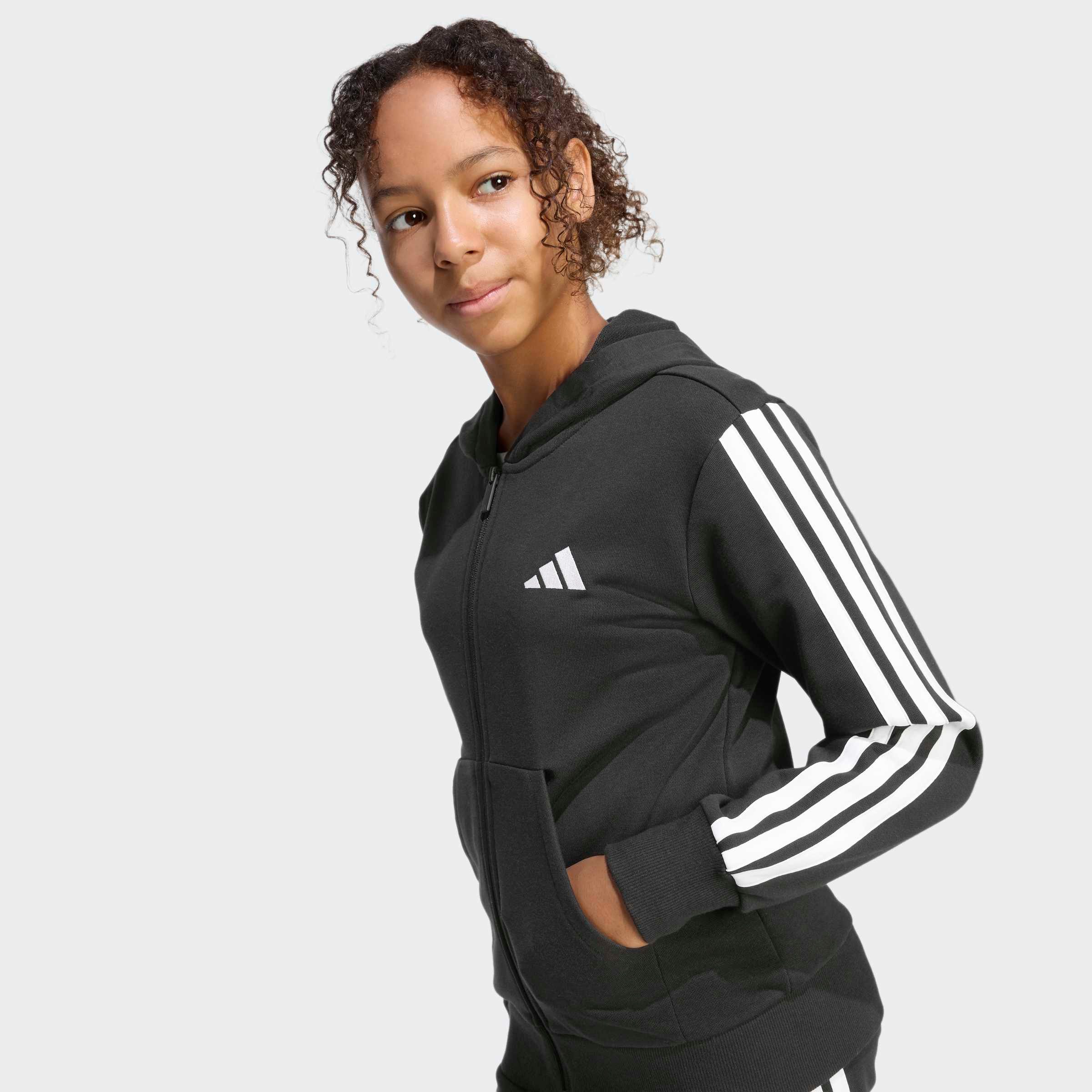 adidas Sportswear Kapuzensweatshirt ESSENTIALS FULL ZIP HOODIE
