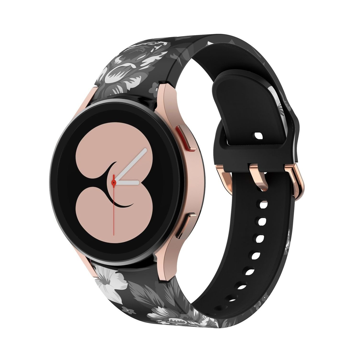 Wigento Smartwatch-Armband Für Samsung Galaxy Watch FE 6 5 4 Normal Pro Classic Kunststoff Band