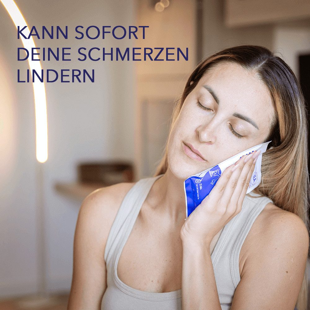 IEA Medical Kühlpad Sofort-Kälte-Kompresse, Kühlpacks für Prellungen & andere Verletzungen, Komplettset 5-tlg., Set, Einmal-Kühlpacks, Kühlpack zum knicken, Kühlkompresse, Kältekompresse