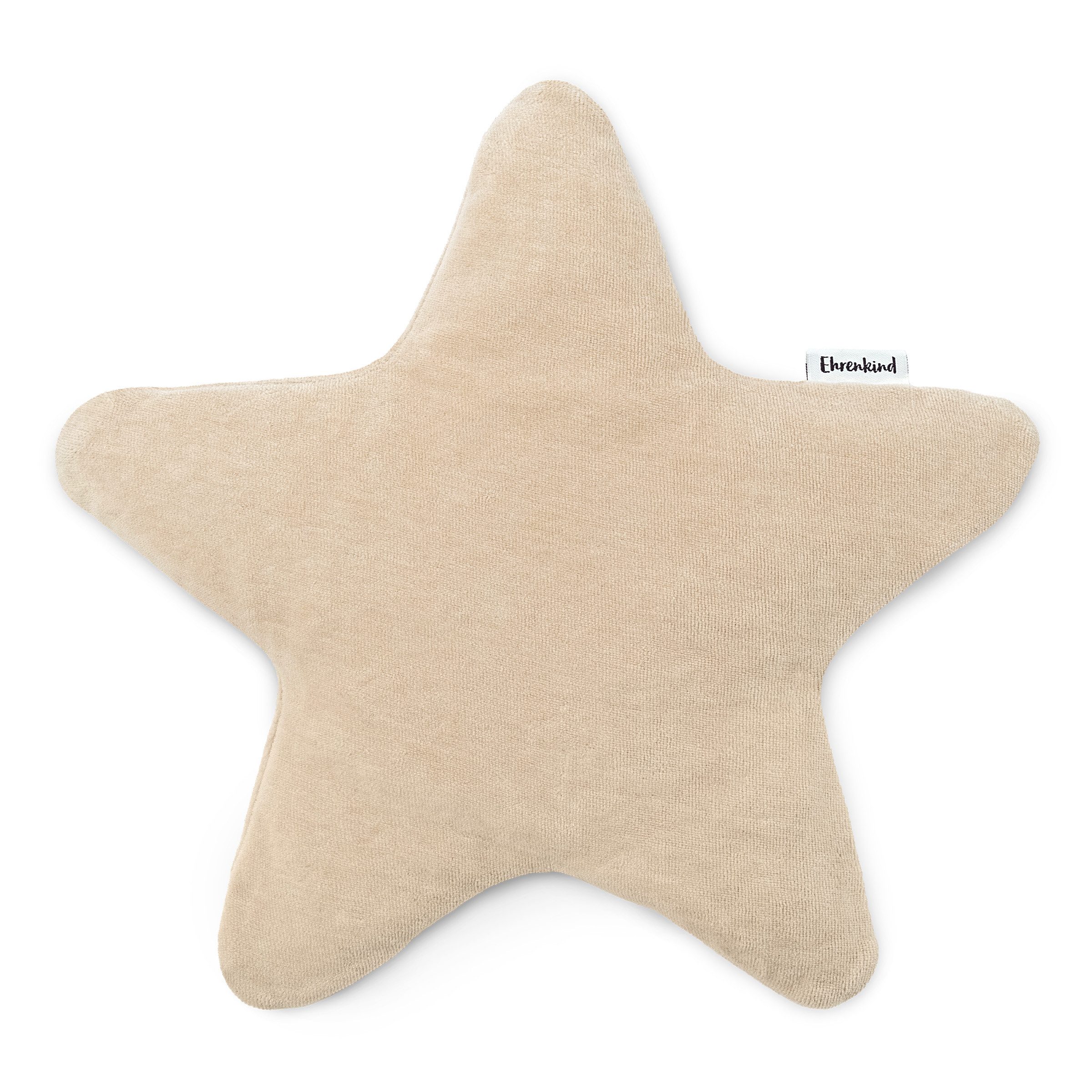 Ehrenkind Wärmekissen Kirschkern aus 100 % Bio-Baumwolle, (Stern), Nickistoff, natürlich & kuschelig für Babys und Kinder