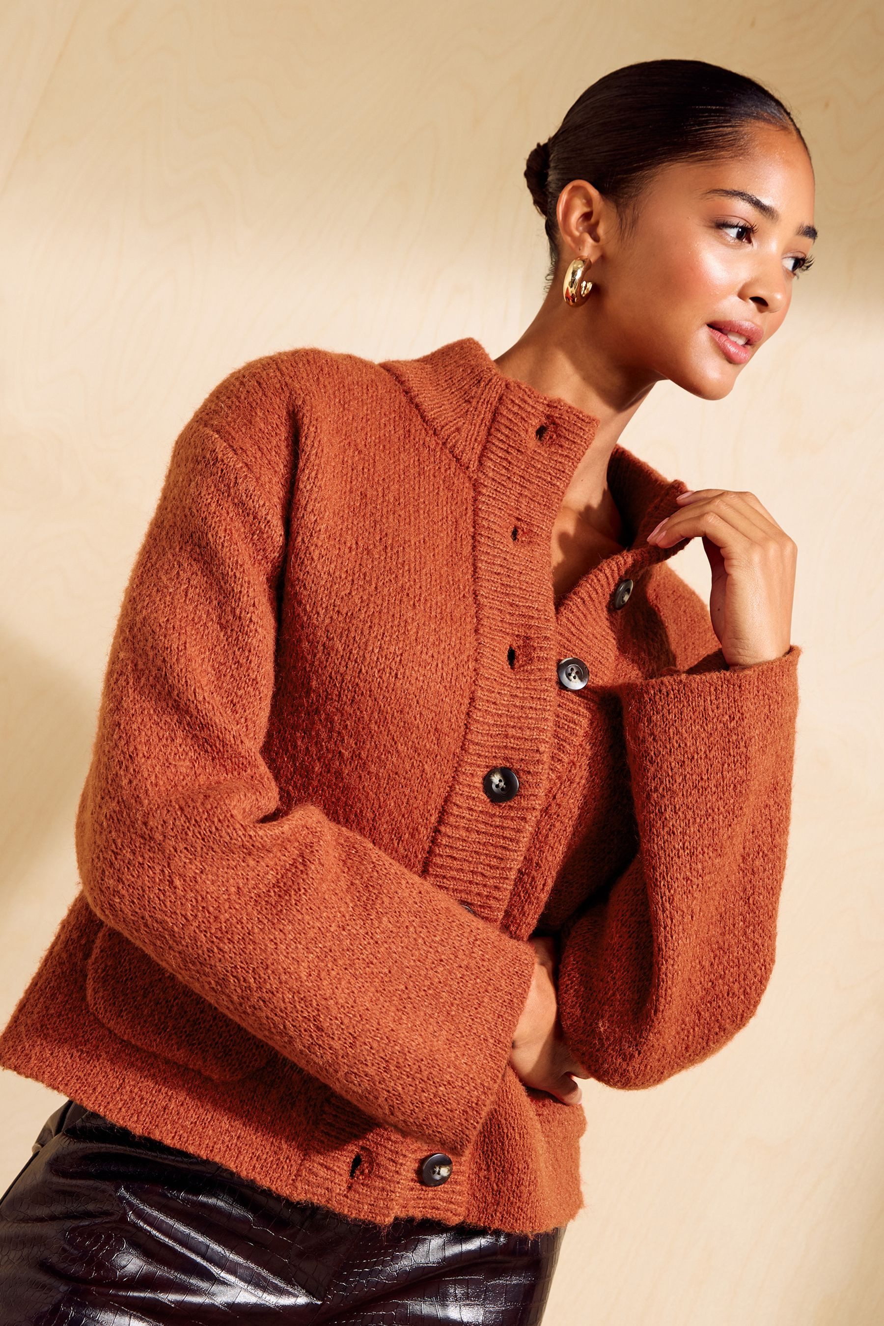 Friends Like These Cardigan Friends Like These Bomber-Strickjacke (1-tlg) – Bild 5 von 5