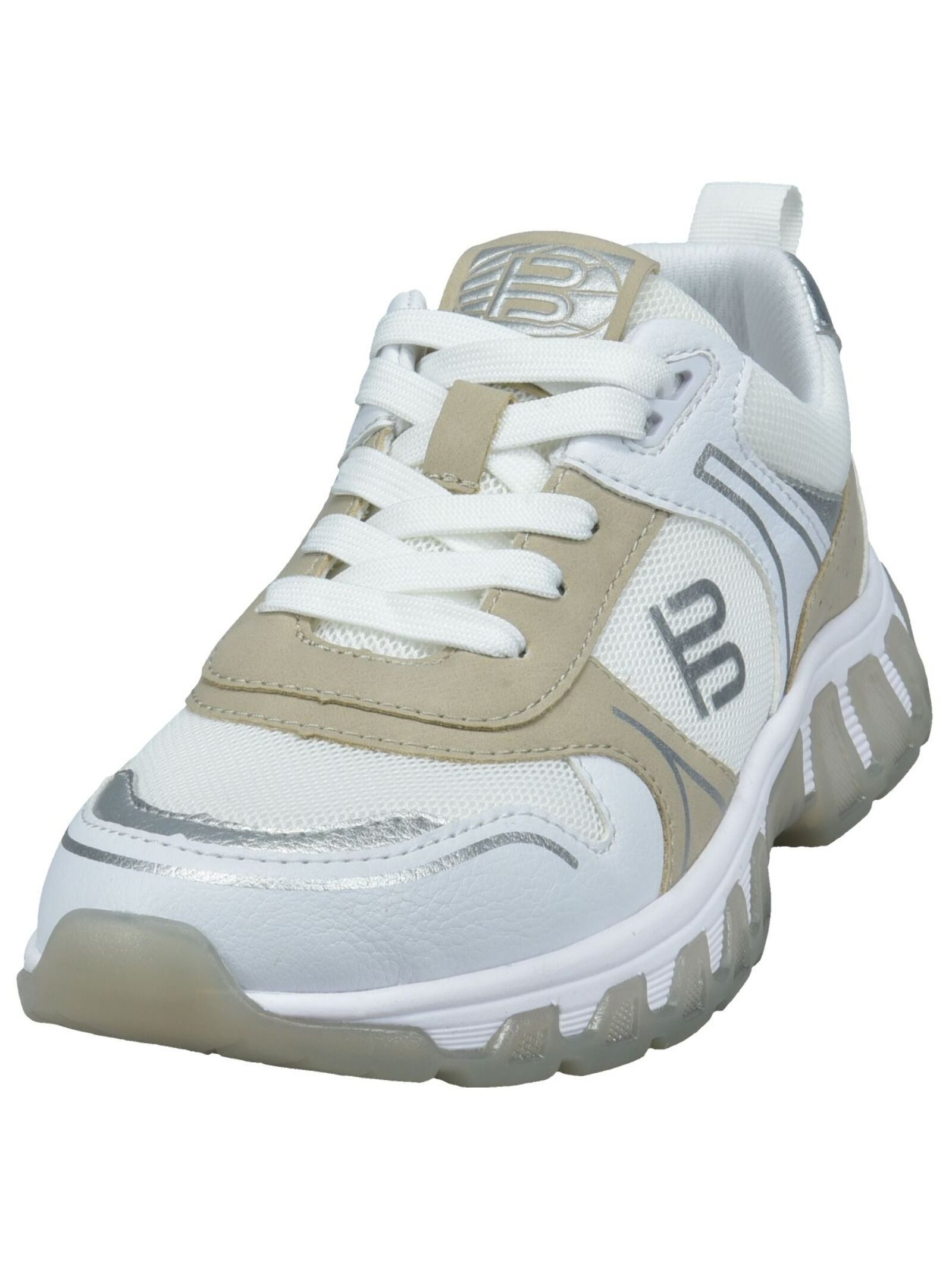 Sneaker Lederimitat/Mesh Sneaker