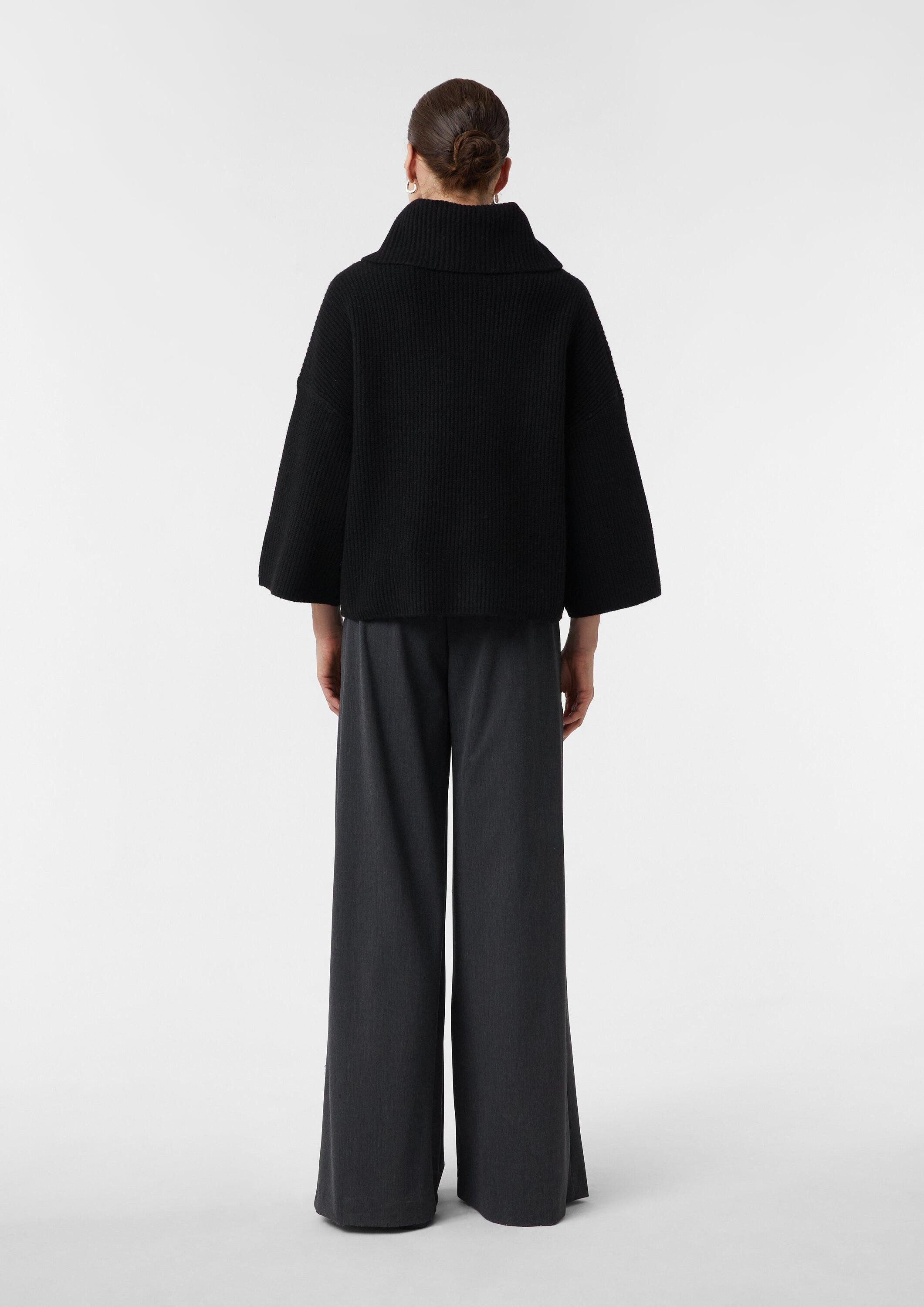 comma Poncho Indoor-Poncho Poncho-Pullover im Boxy Fit