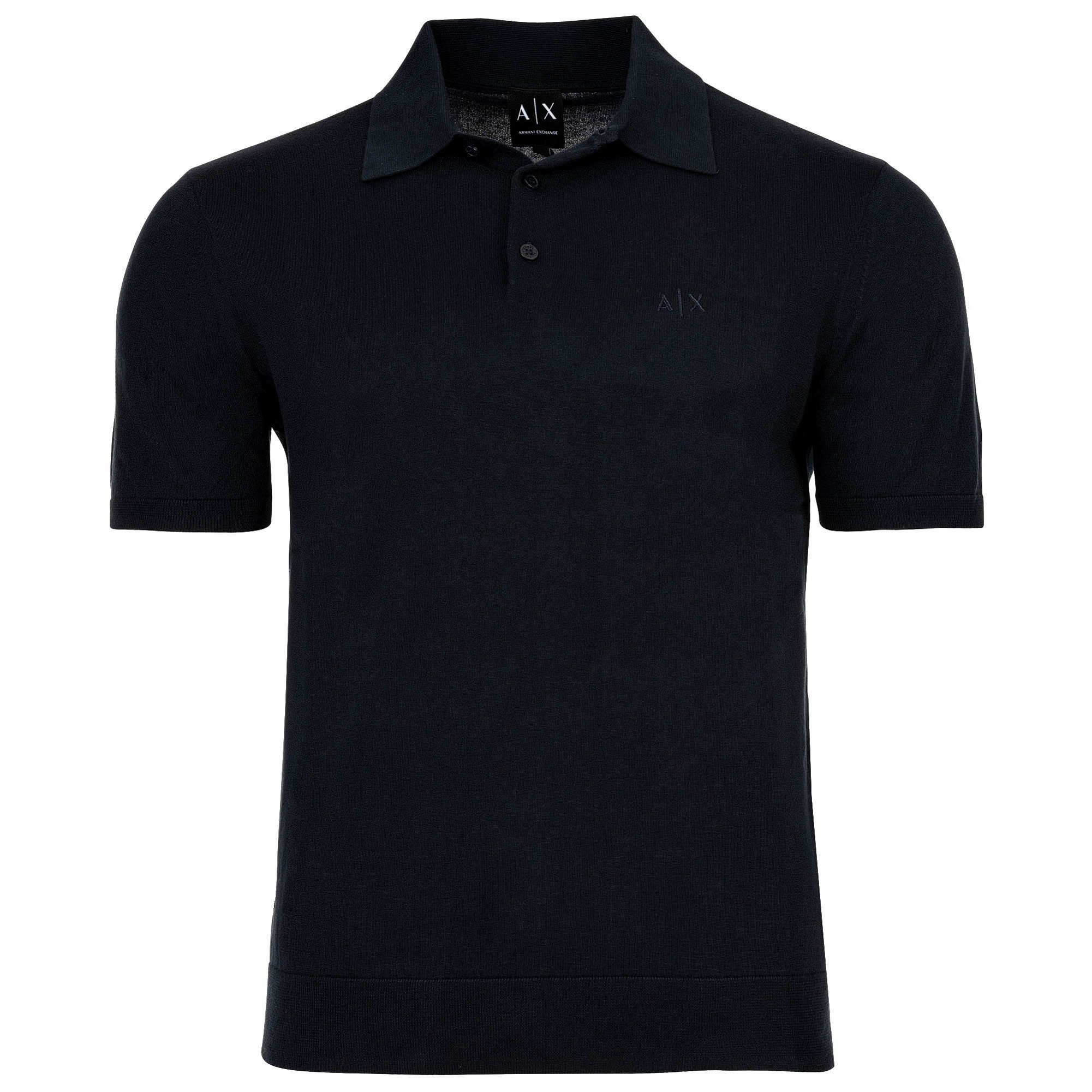 ARMANI EXCHANGE Poloshirt Herren Poloshirt 1er Pack Baumwolle KNIT POLO (Pa günstig online kaufen