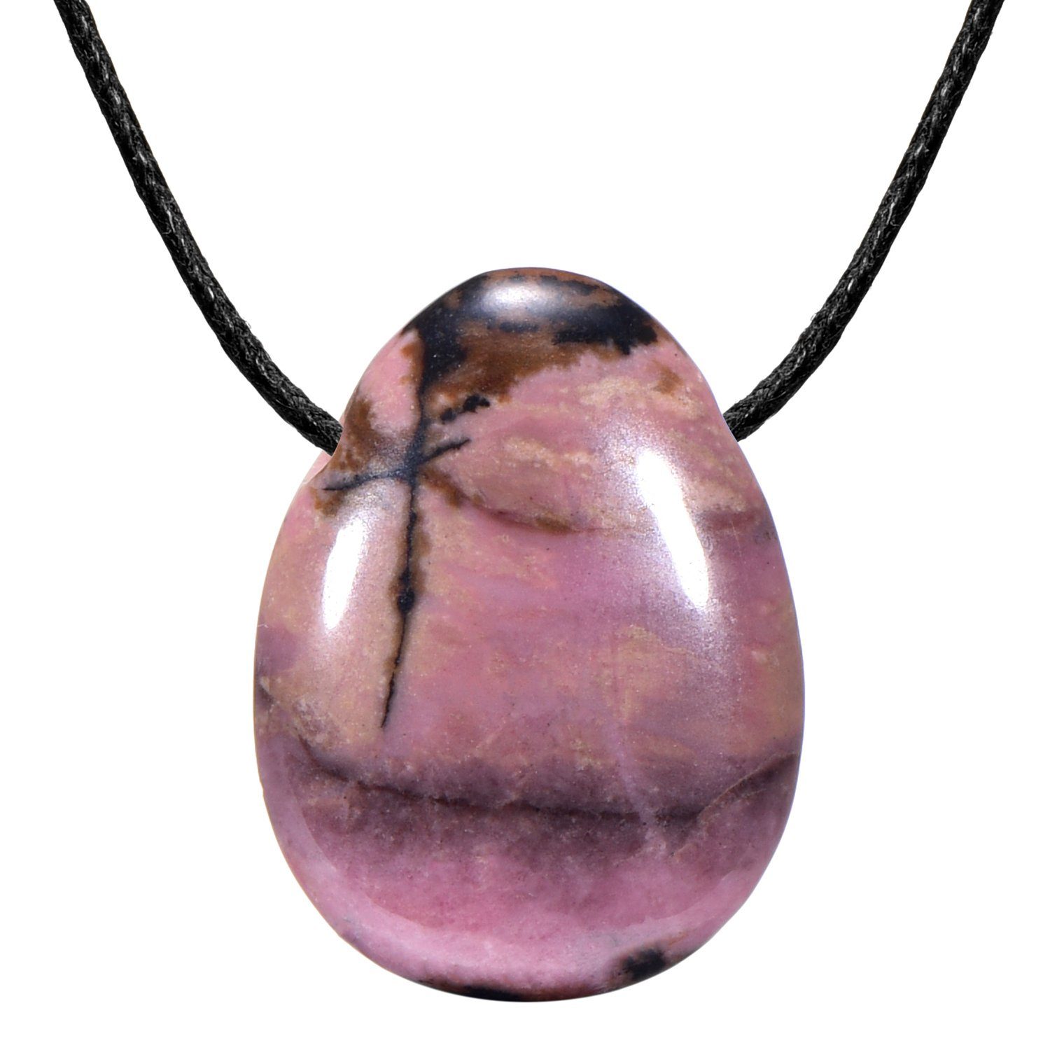 Morella Kette mit Anhänger Halskette 80 cm (1-tlg), Damenkette mit Edelstei günstig online kaufen