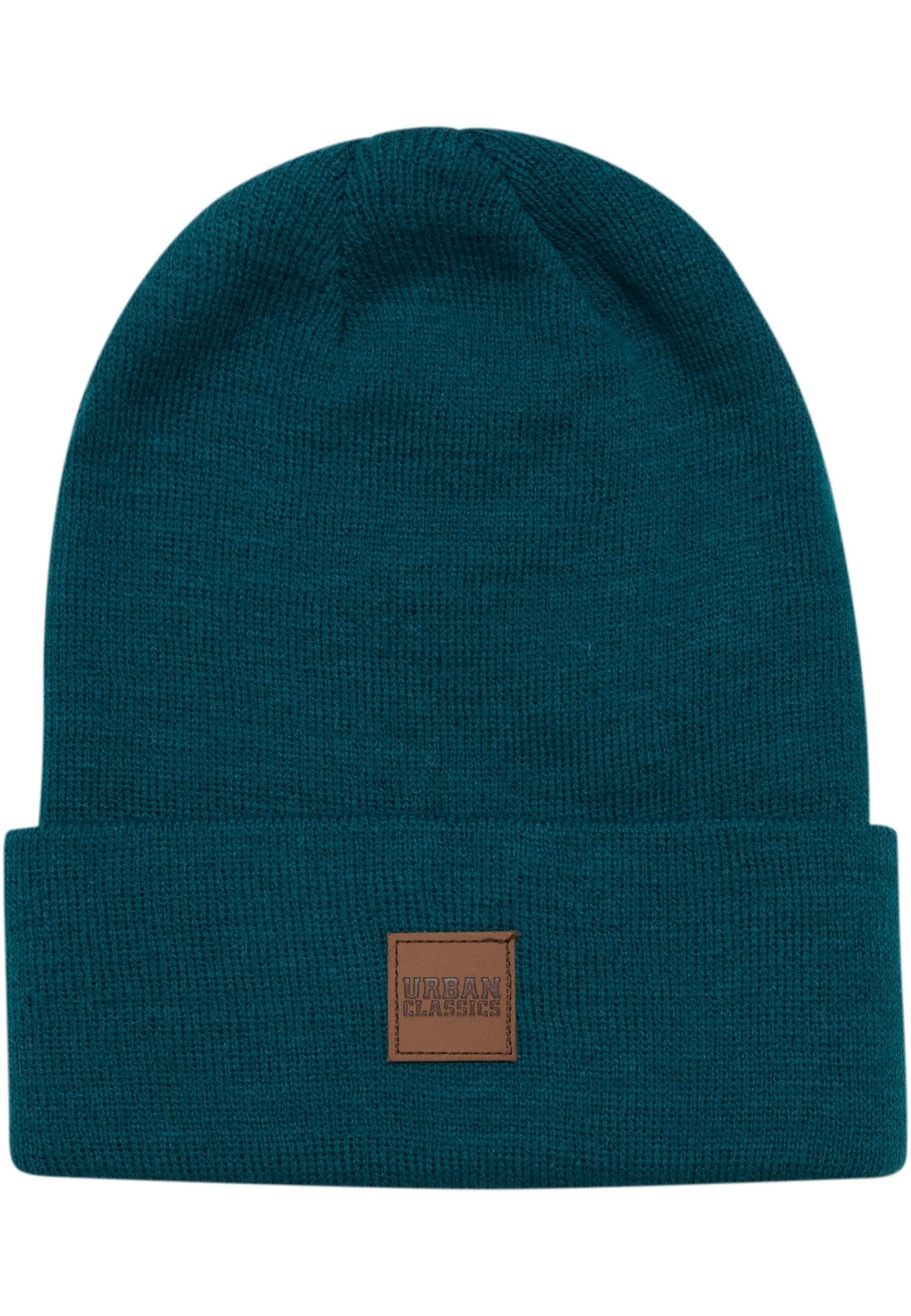 URBAN CLASSICS Beanie Urban Classics Unisex Synthetic Leatherpatch Long Bea günstig online kaufen