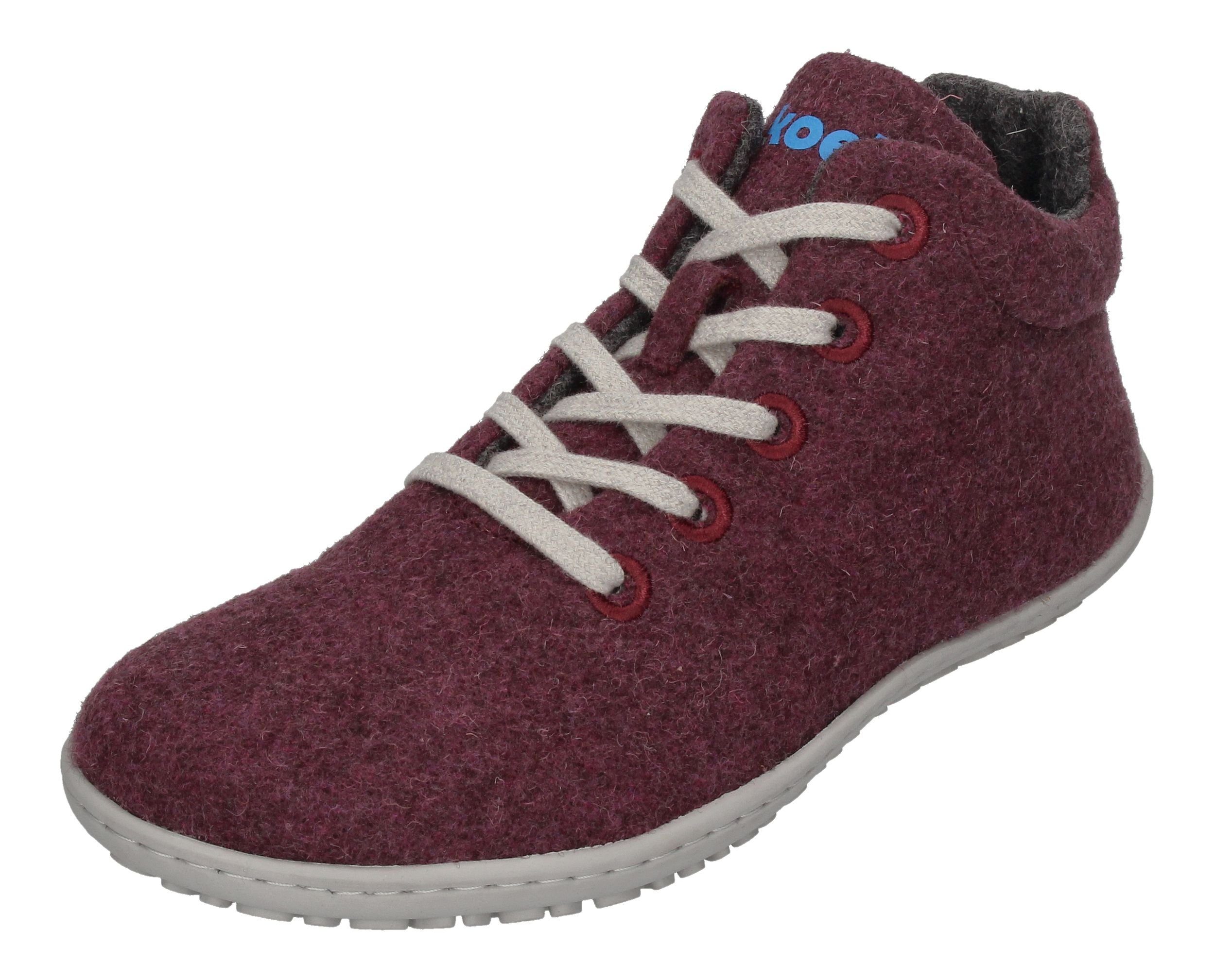 KOEL INAYA Merino Sneakers 25L018.605-260 Barfußschuh Bordo