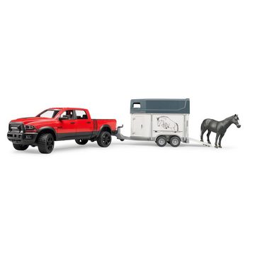 Bruder® Spielzeug-Auto RAM 2500 Power Wagon mit Pferdeanhänger