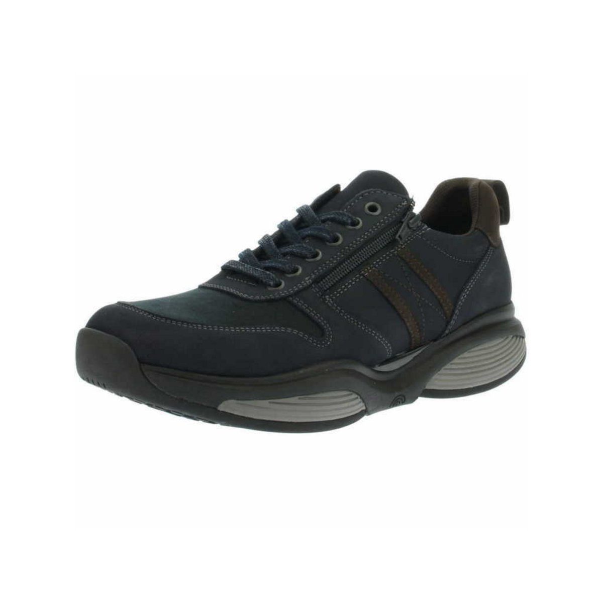 Komfort Schnürer für Herren in blau Schnürschuh
