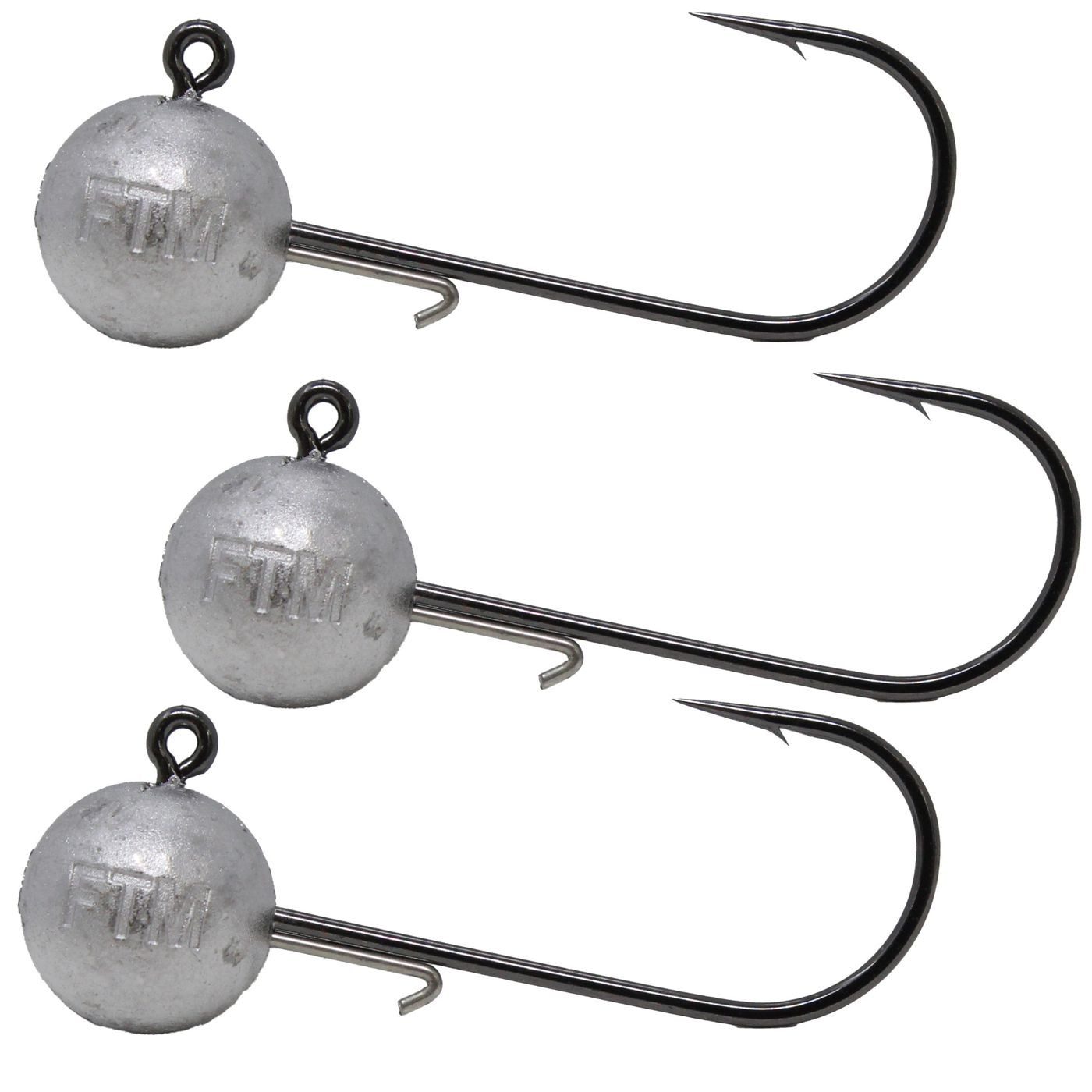 Jighaken FTM Jighaken Evo - 3 Jigköpfe