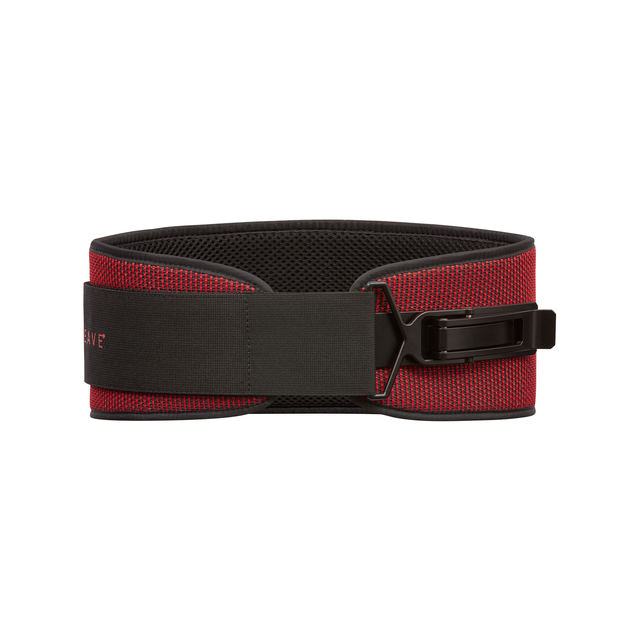 Reebok Rücken Stützgürtel Reebok Flexweave Powerlifting-Gürtel Rot